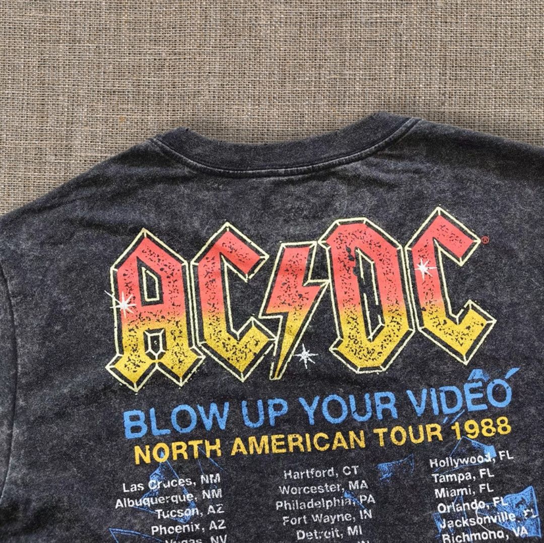 AC/DC × Band Tees ACDC Band Distressed Punk T-shirt Size US XXL / EU 58 / 5 - 4 Thumbnail