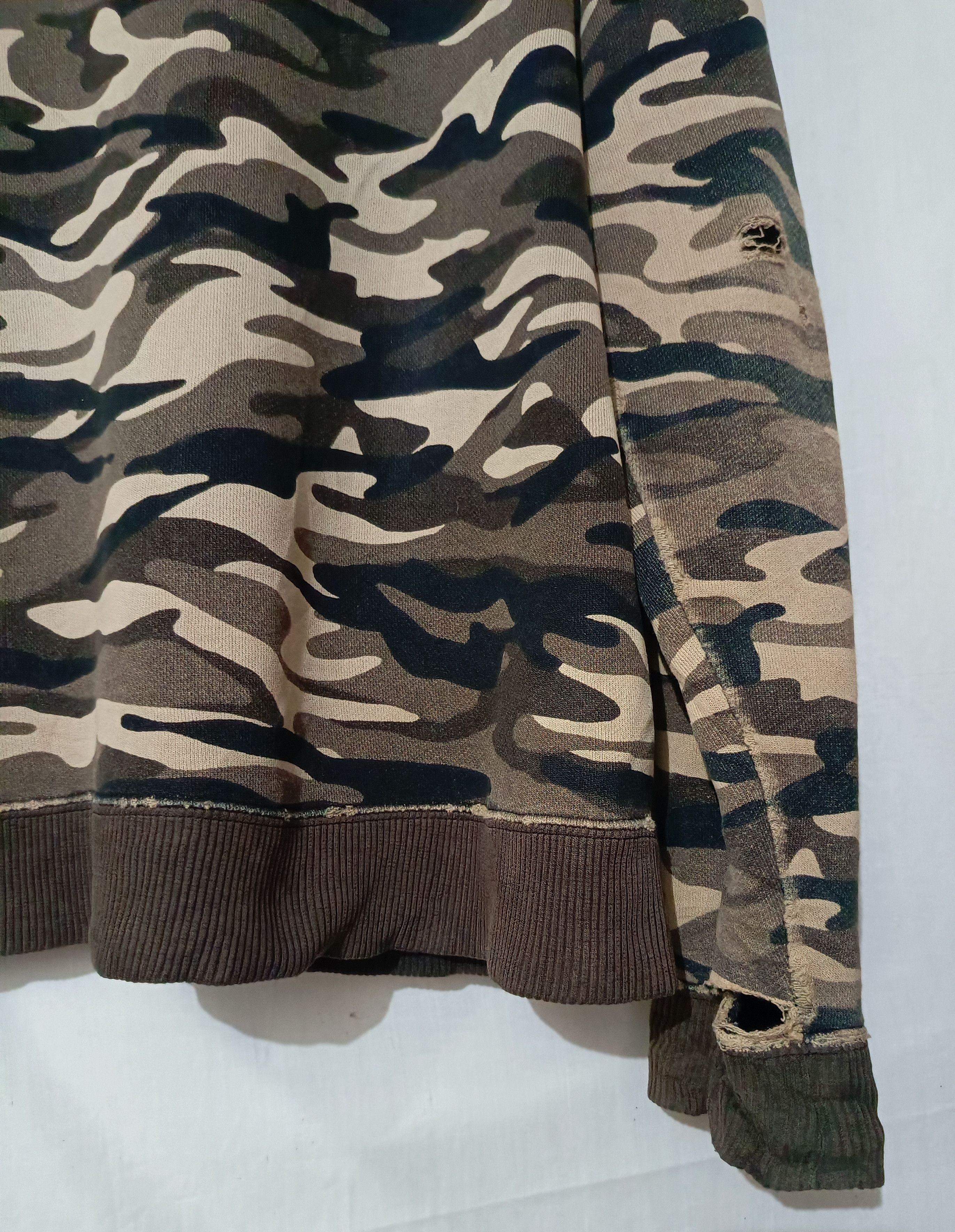 Quiksilver 🔥VTG QUICKSILVER DISTRESSED ZIPPER HOODIE Size US M / EU 48-50 / 2 - 7 Thumbnail
