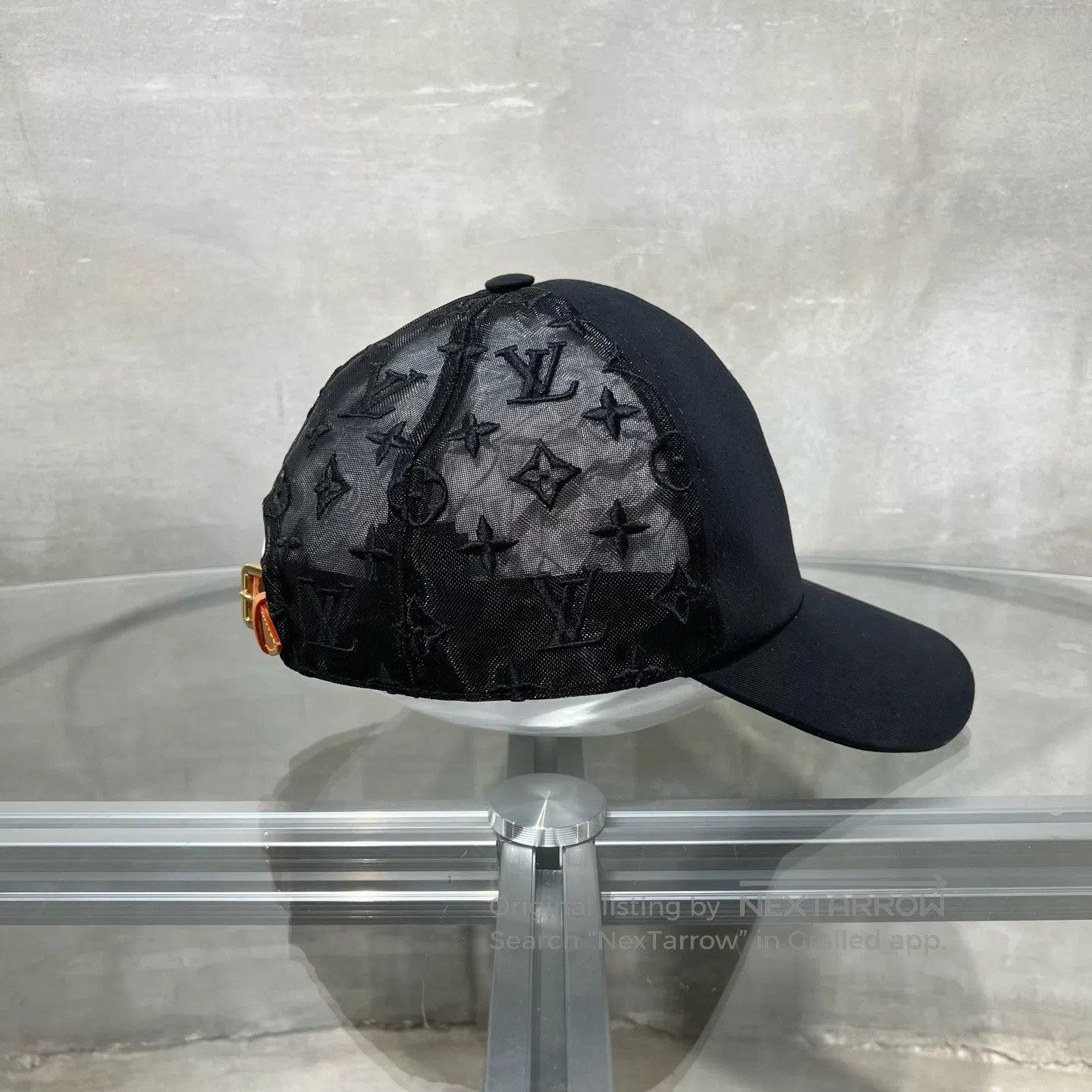 Louis Vuitton Louis Vuitton LV perforated full-print hat Size ONE SIZE - 3 Thumbnail