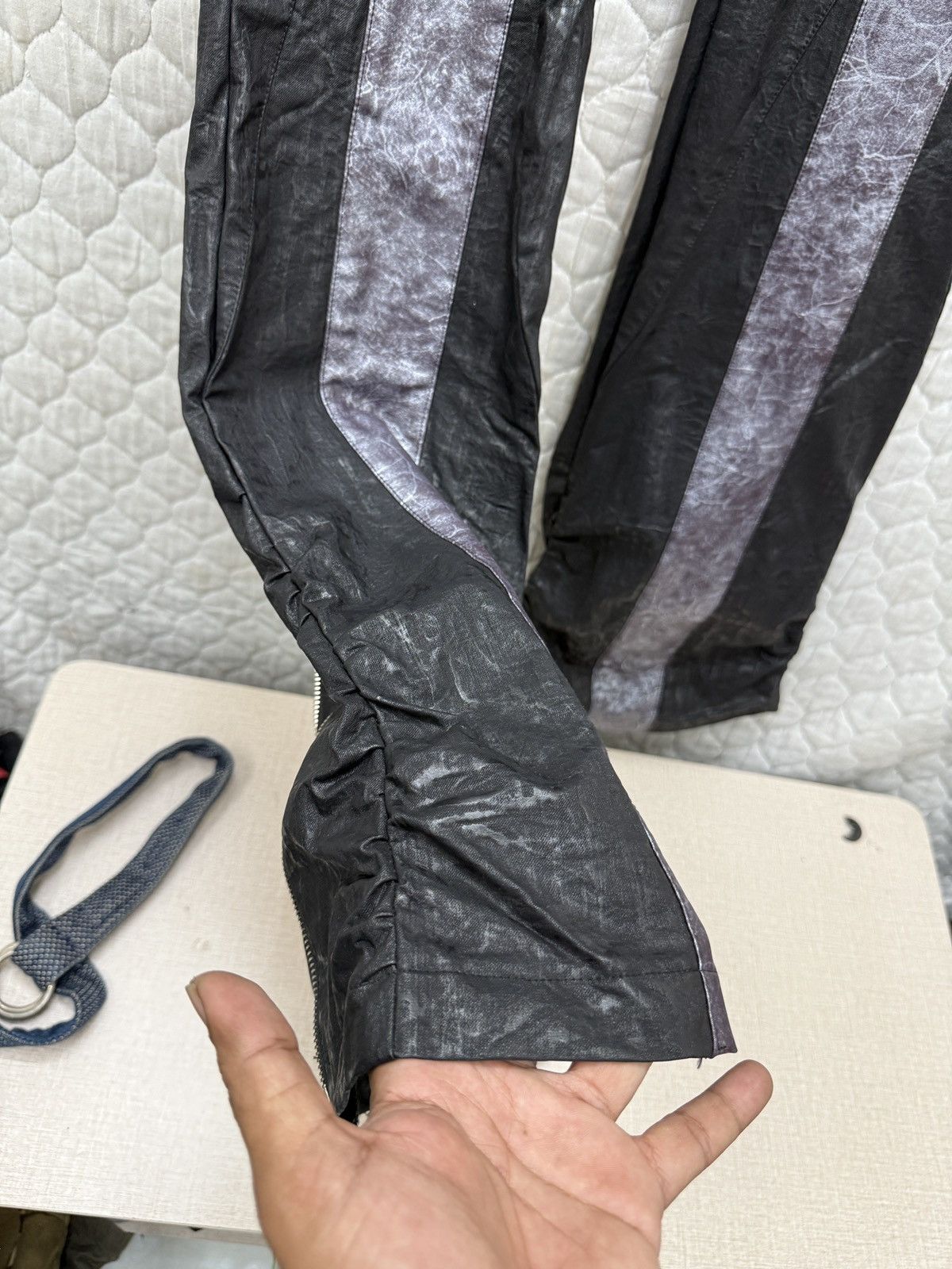 Hypebeast 🔥🔥🔥ARCHIVE PUNK GOTH PANTS Size 30" / US 8 / IT 44 - 7 Thumbnail