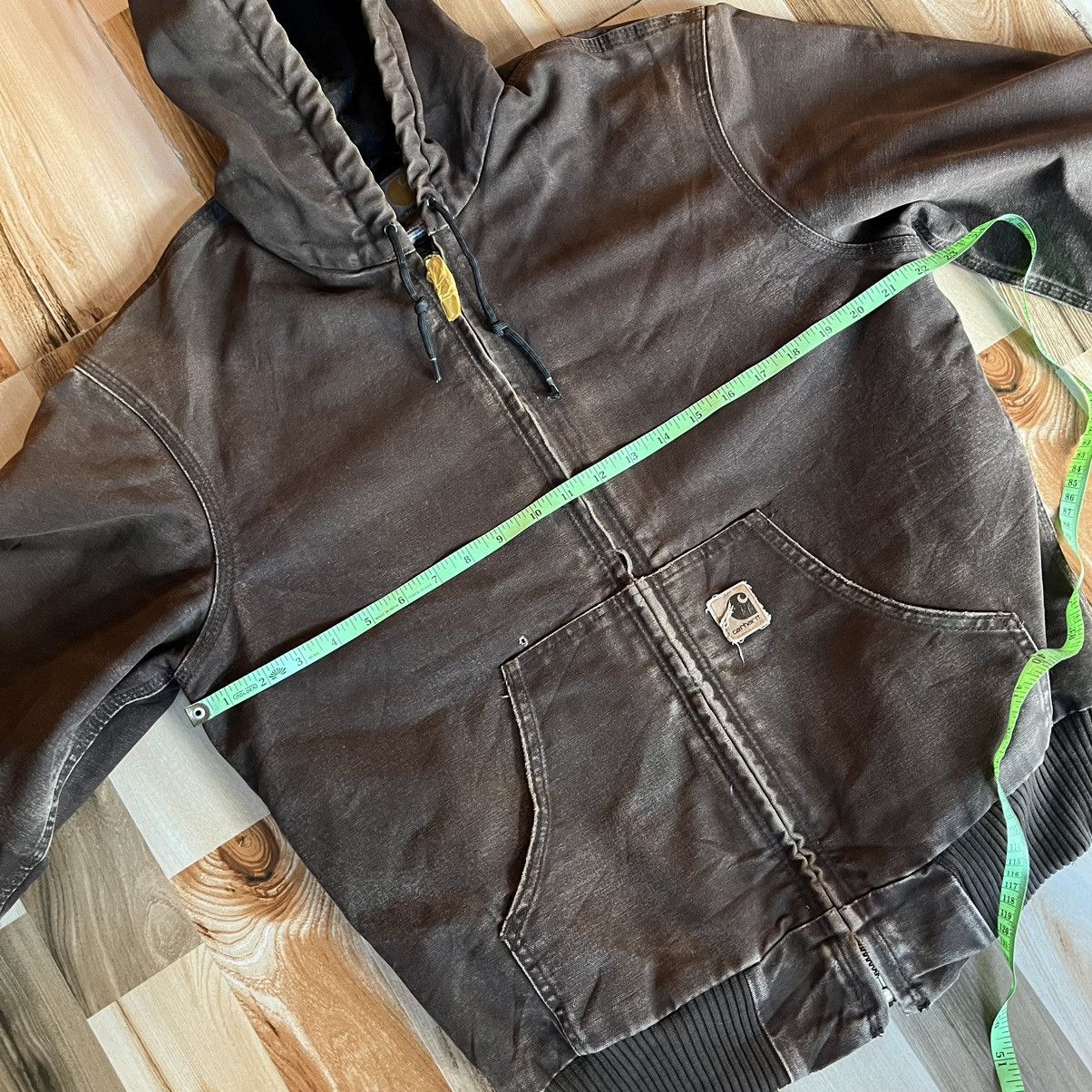Carhartt Crazy Vintage Faded Carhartt Hooded Jacket Size US S / EU 44-46 / 1 - 9 Thumbnail