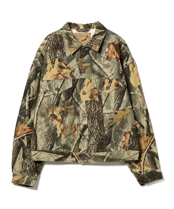 Orslow Tree Camo Denim Jacket (Size 3/L)