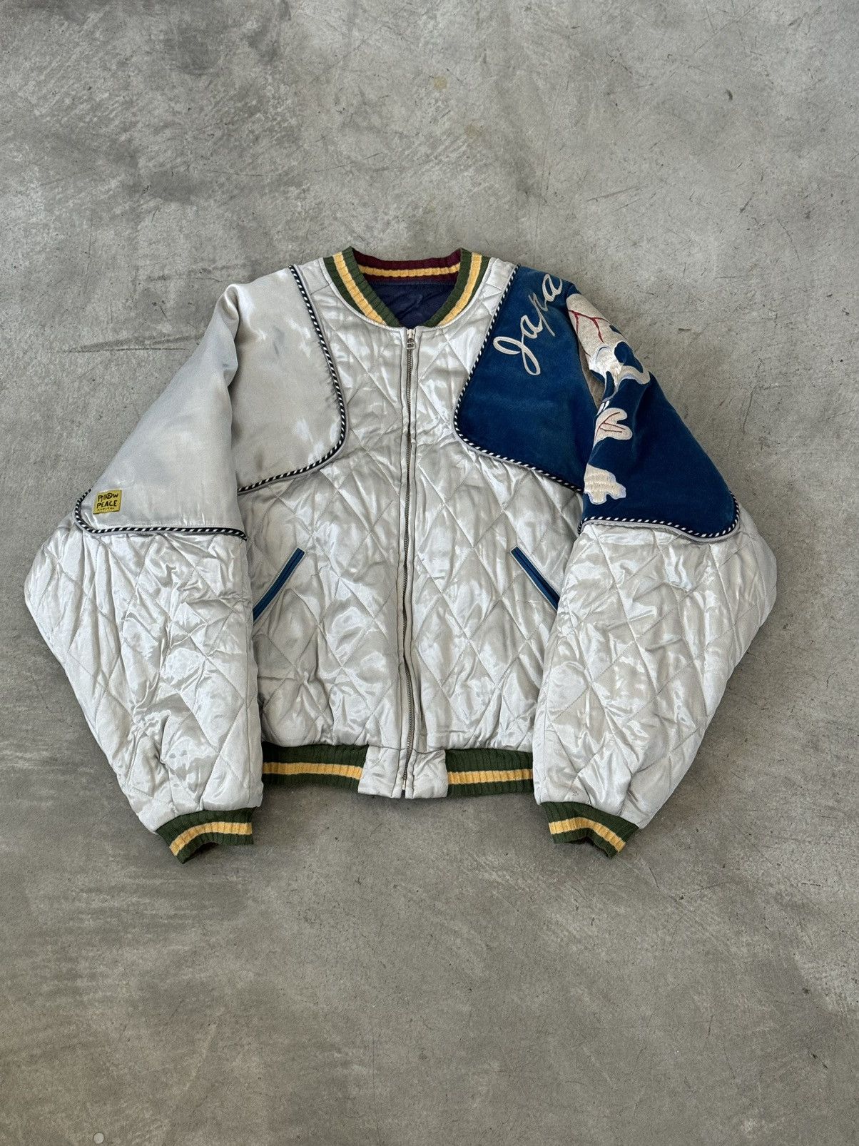KAPITAL PILLOW JACKET SIZE 3 SILVER | eBay