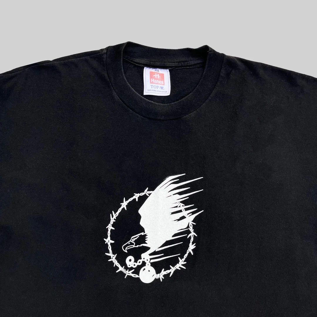 Hanes × Vintage Con Air 1997 90s Vintage Nicolas Cage Movie Promo T-Shirt Size US XL / EU 56 / 4 - 3 Thumbnail