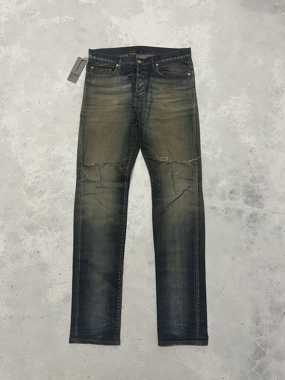 Dior × Hedi Slimane DIOR Homme « Under My Car » Jeans | Grailed