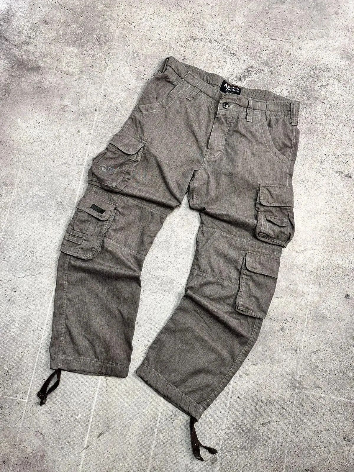 14th Addiction Avant-Garde Brown Casual Streetwear Pants Vintage Style Y2K Size US 34 / EU 50 - 5 Thumbnail