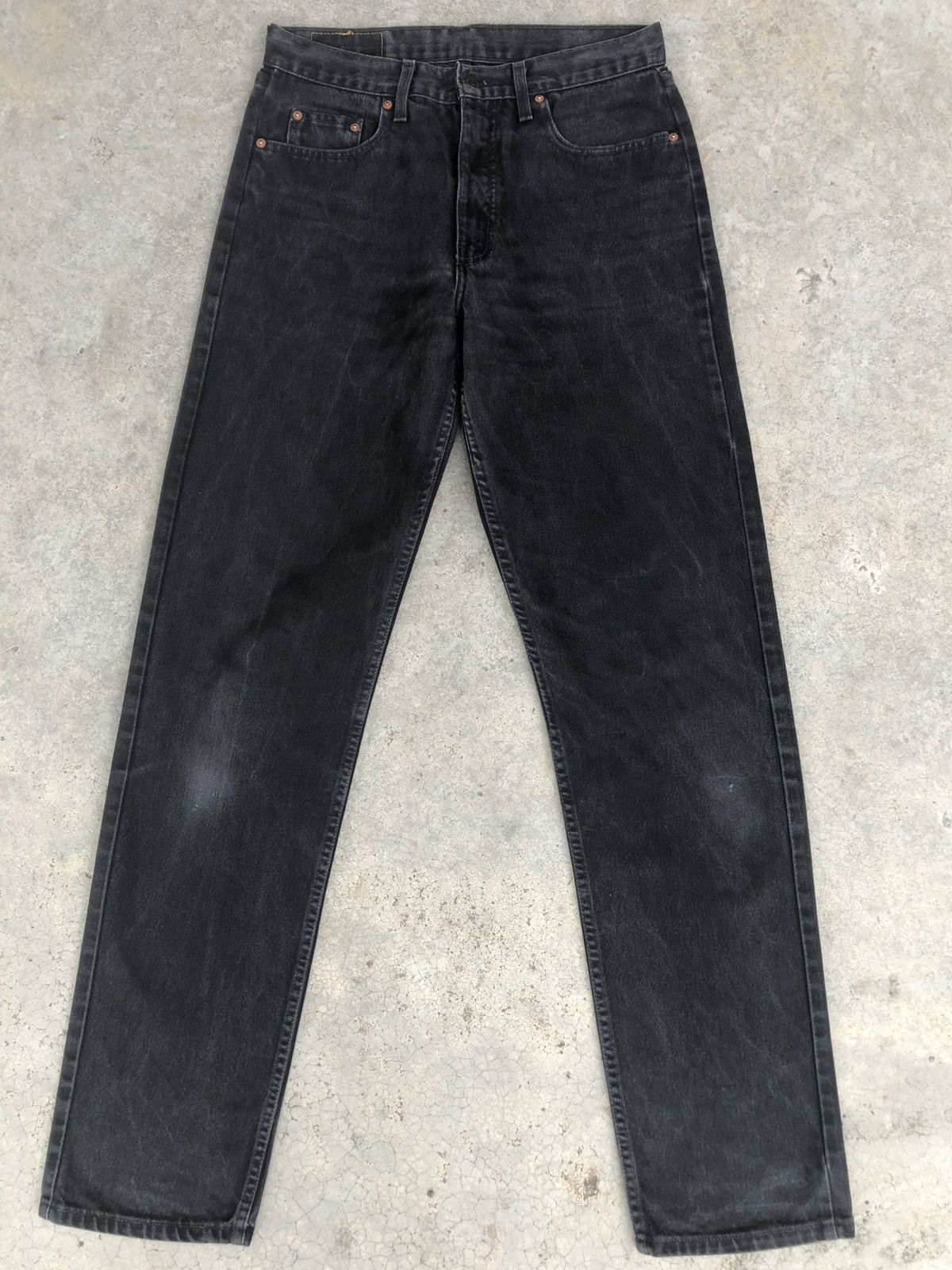 Levi's Vintage 90s Levis Orange Tab Distressed Denim 615 Size US 31 - 1 Thumbnail