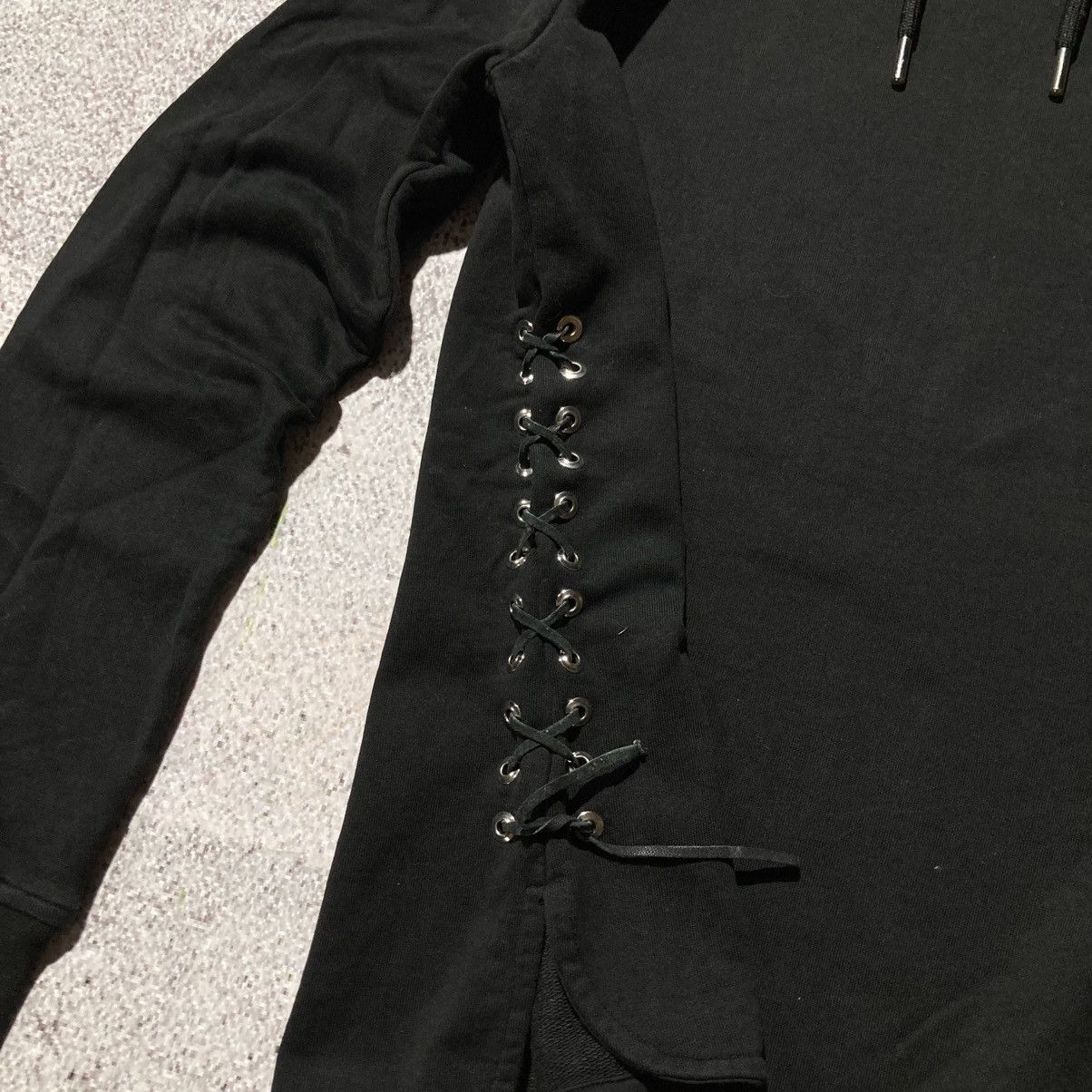 Japanese Brand 2000s Les Hommes Grunge Gothic Punk Style Hoodie Black Size US L / EU 52-54 / 3 - 8 Thumbnail