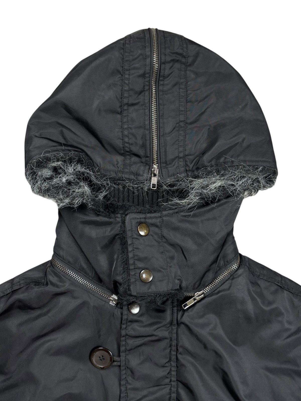 14th Addiction 2000s Buffalo Bobs - Trim Fur Extreme Bomber Jacket Size US M / EU 48-50 / 2 - 7 Thumbnail