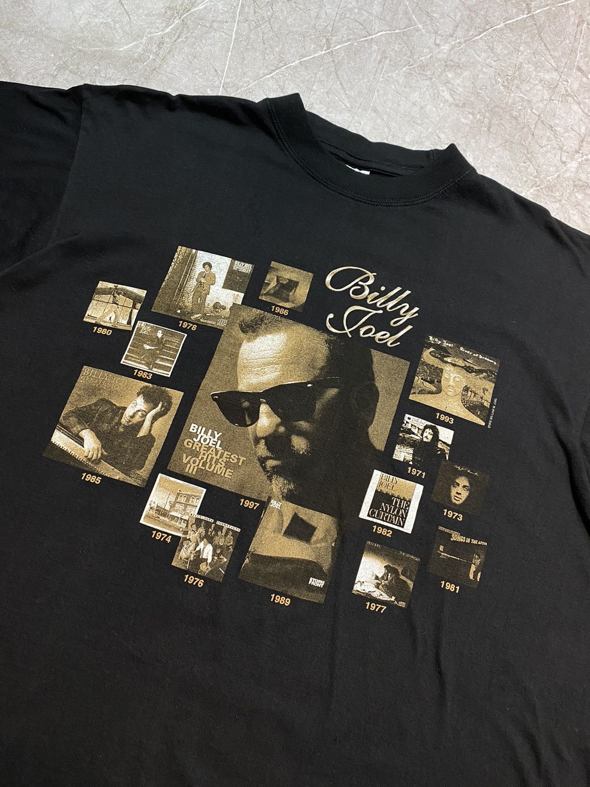Band Tees × Vintage Elton John Billy Joel vintage 1998 tour face to face t shirt Size US L / EU 52-54 / 3 - 4 Thumbnail