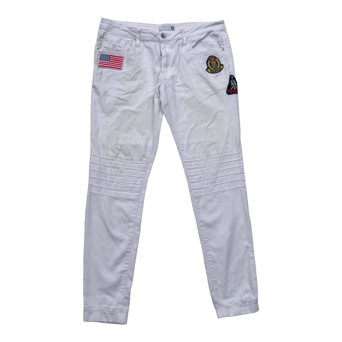 Guess Guess Modern Skinny Casual Pants (STAINS) Size US 35 - 1 Thumbnail
