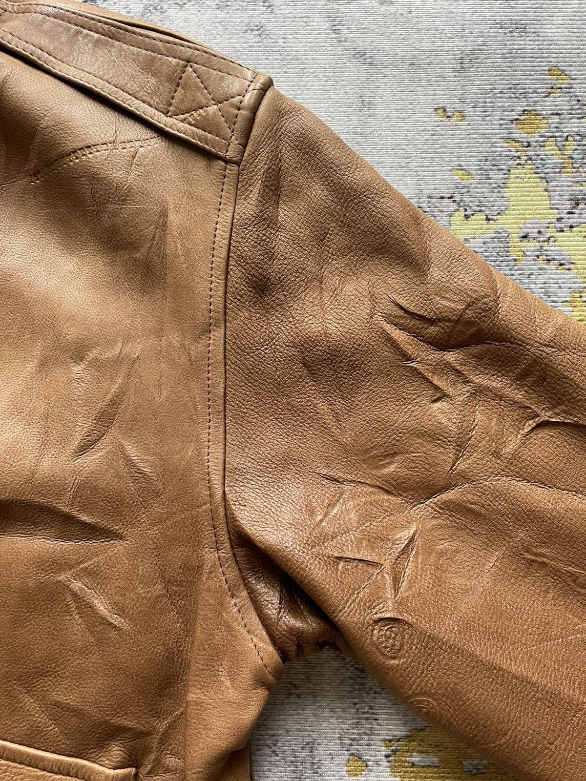 Polo Ralph Lauren Polo Ralph Lauren Deerskin Leather Bomber Jacket Aviator Size US M / EU 48-50 / 2 - 10 Thumbnail