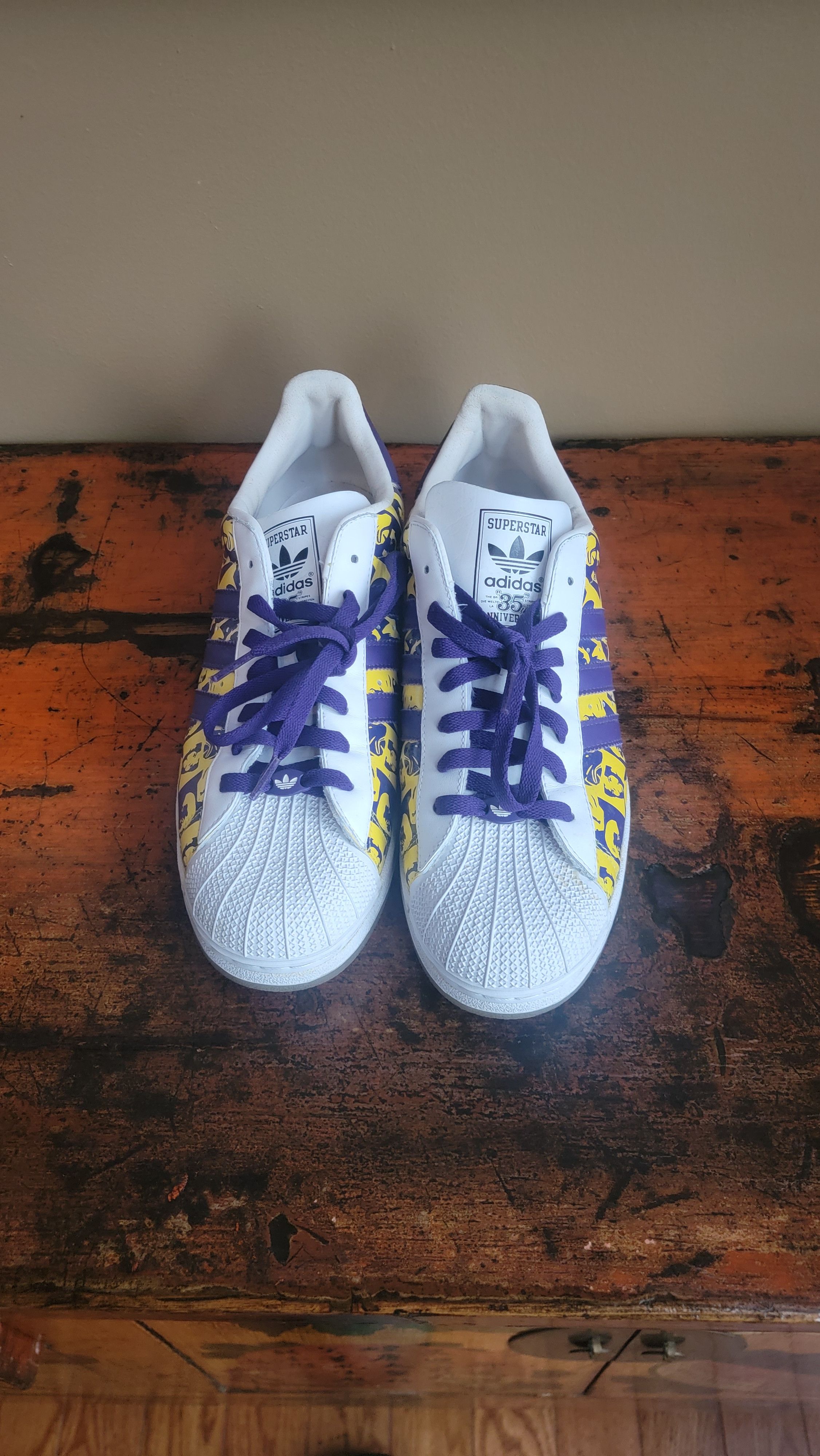Adidas × Andy Warhol Rare. adidas Superstar 35th Anniversary Andy Warhol Size US 11.5 / EU 44-45 - 6 Thumbnail