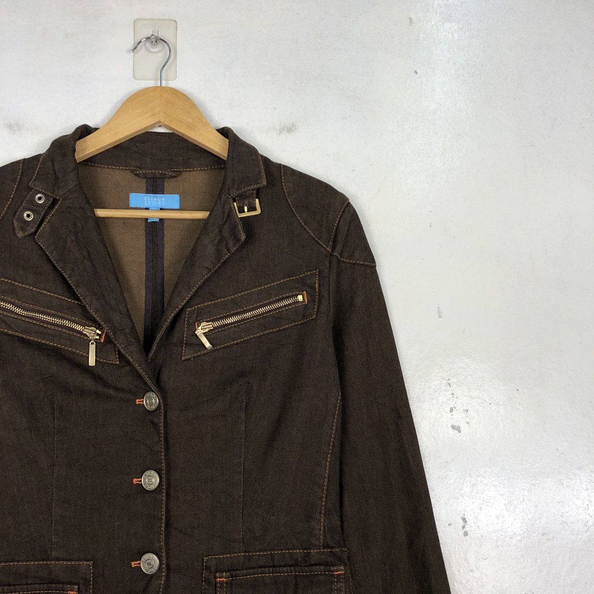 Escada × Escada Sport × Other Escada Bondage Style Punk Jacket Size US M / EU 48-50 / 2 - 5 Thumbnail