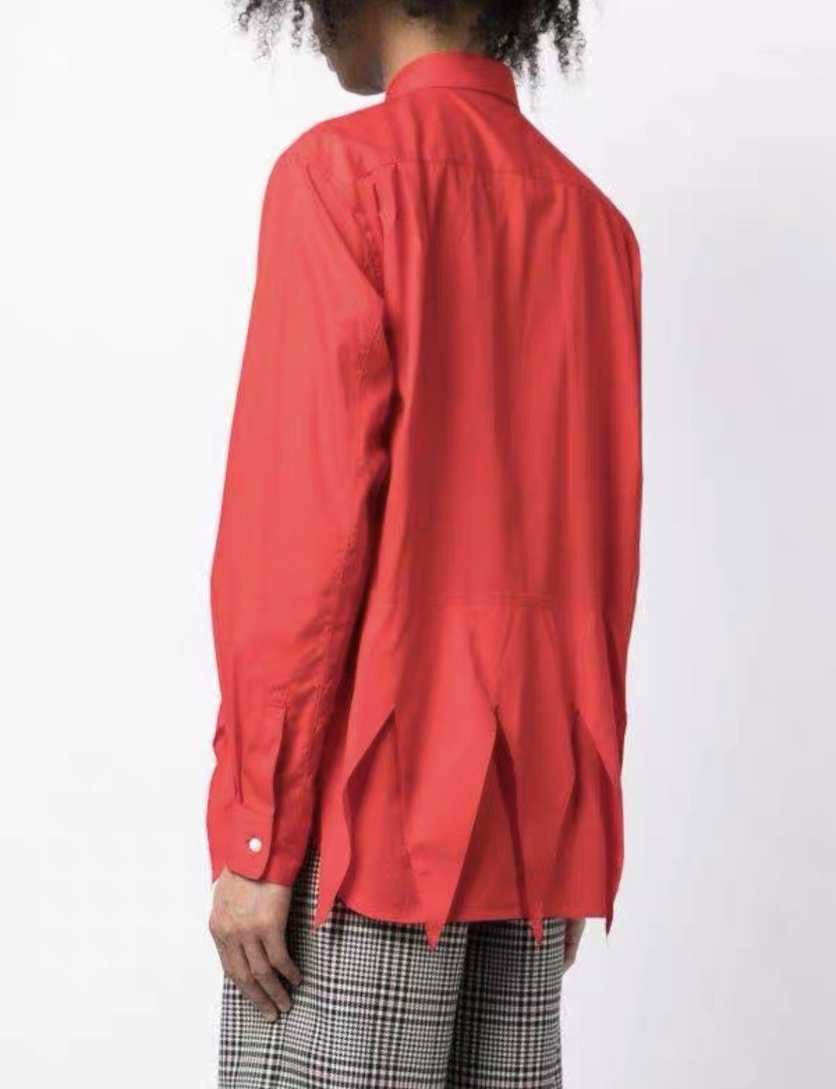 Comme des Garcons Comme des Garçons CDG Sawtooth Hem Deconstructed Shirt J31 Size US S / EU 44-46 / 1 - 6 Thumbnail