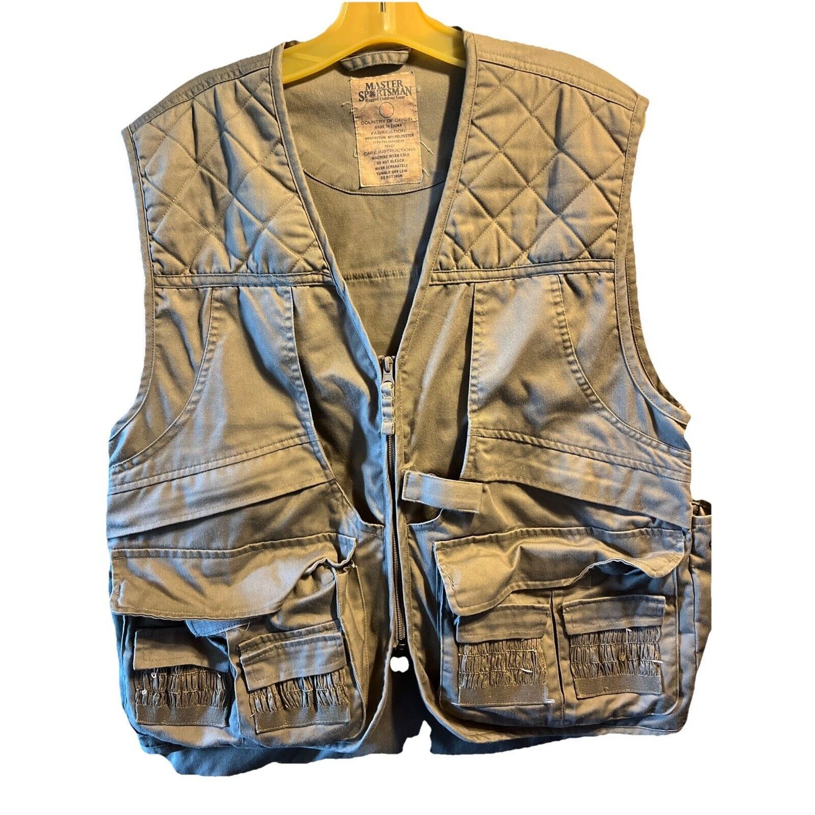 Other Master Sportsman VTG Vest Men’s Large Gray Hunting Fishing Size US L / EU 52-54 / 3 - 1 Thumbnail