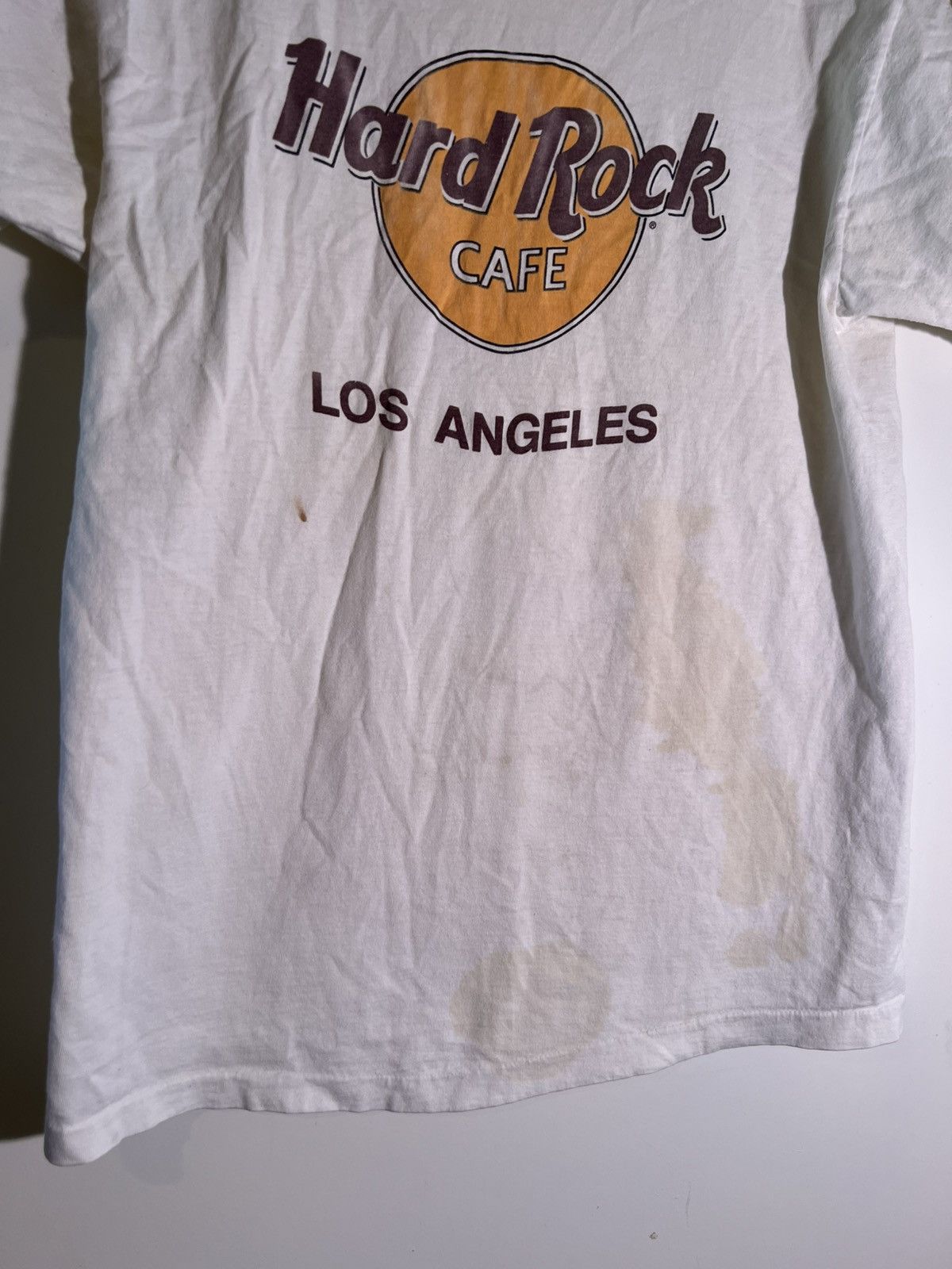 Vintage 80’s 90’s VTG Vintage Hard Rock Cafe Los Angeles Retro Shirt Size US L / EU 52-54 / 3 - 6 Thumbnail