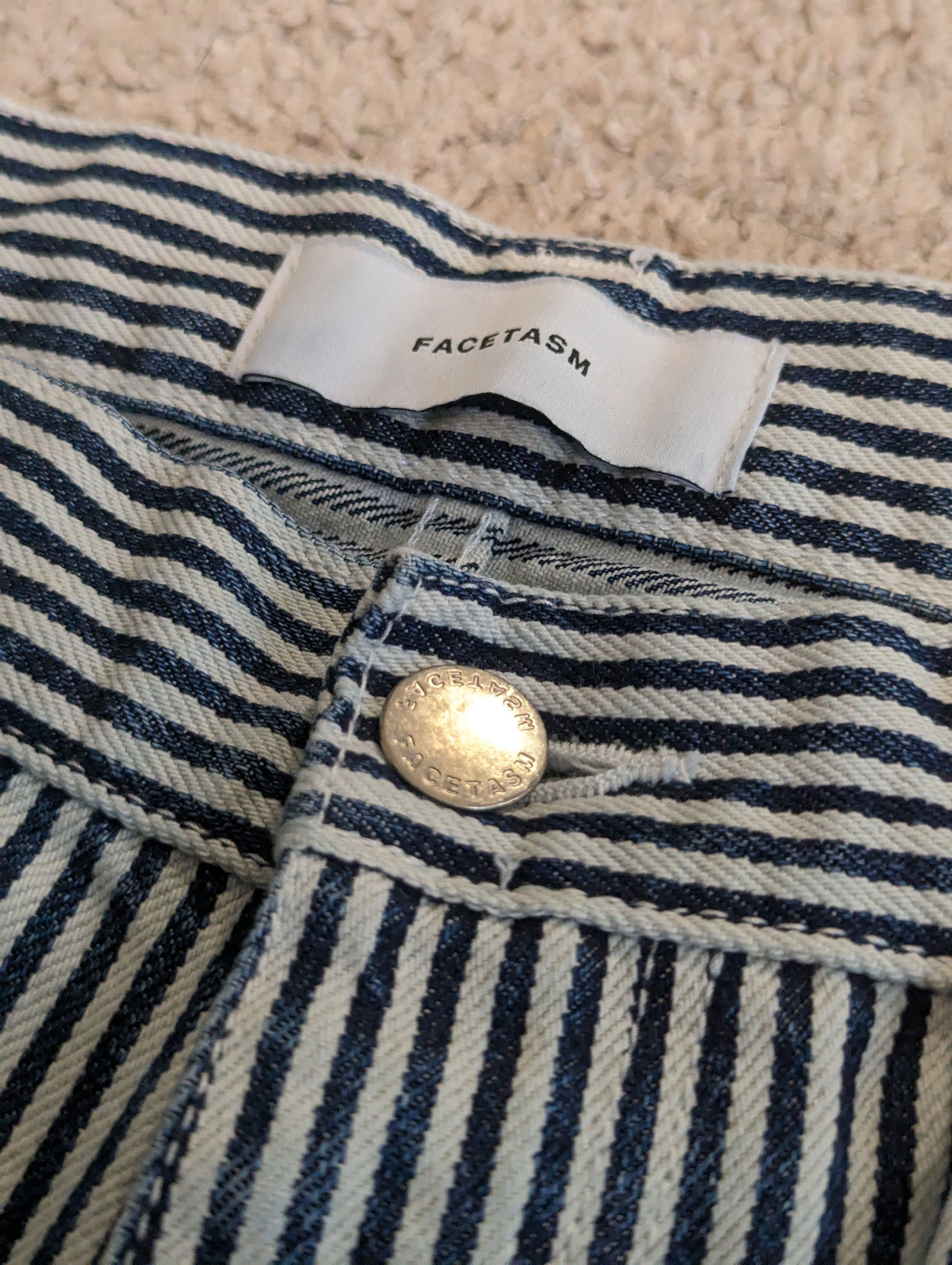 Facetasm Facetasm Hickory Stripe Jeans Size US 32 / EU 48 - 7 Thumbnail