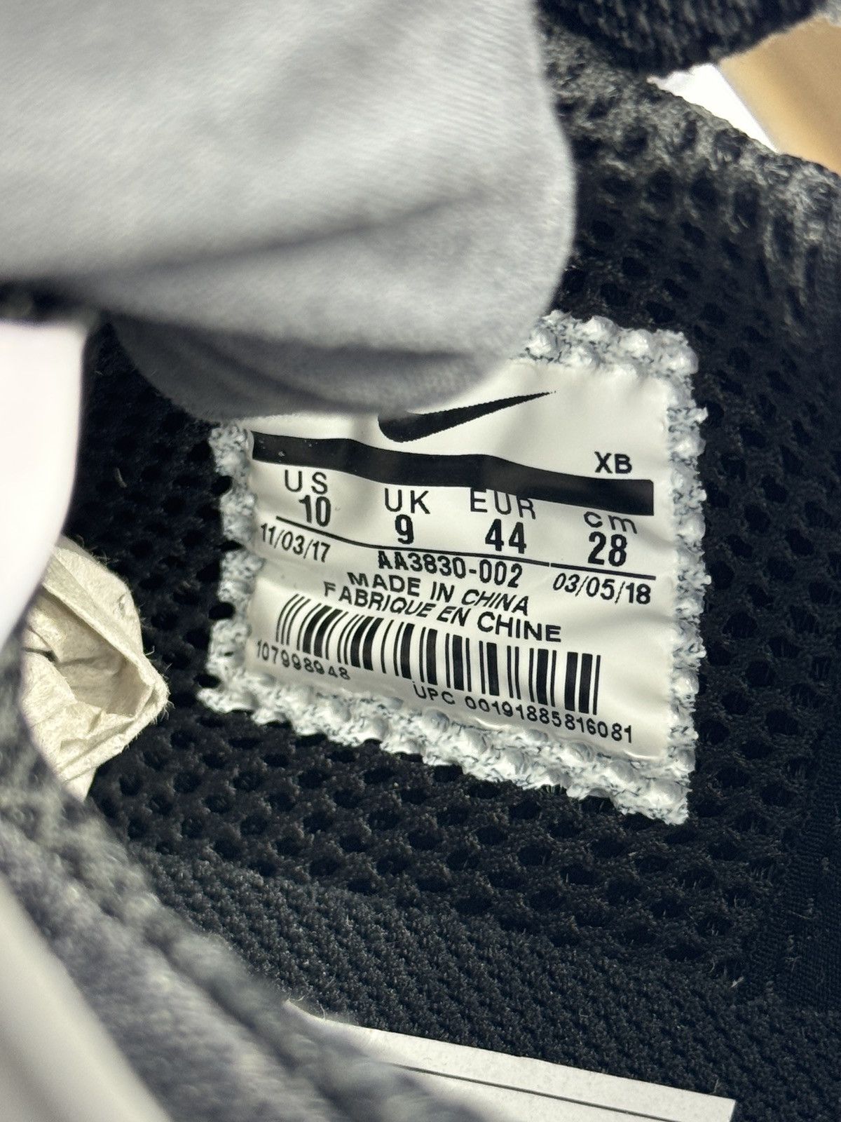 Nike × Off-White BY VIRGIL ABLOH NIKE AIR PRESTO SNEAKERS Size US 10 / EU 43 - 13 Thumbnail