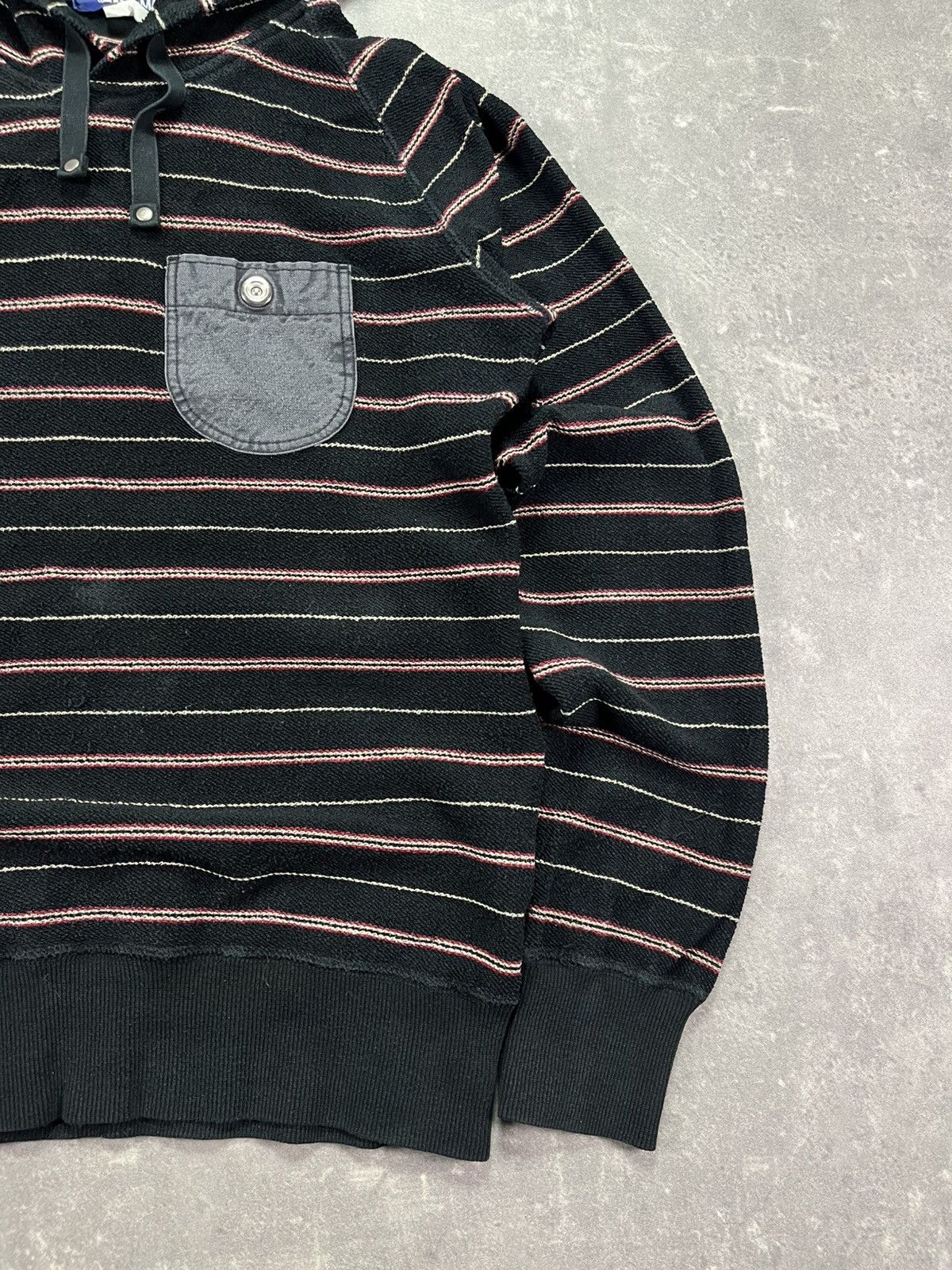 Comme des Garcons AD2013 Comme des Garcons by Junya Watanabe Inside Out Hoodie Size US L / EU 52-54 / 3 - 5 Thumbnail