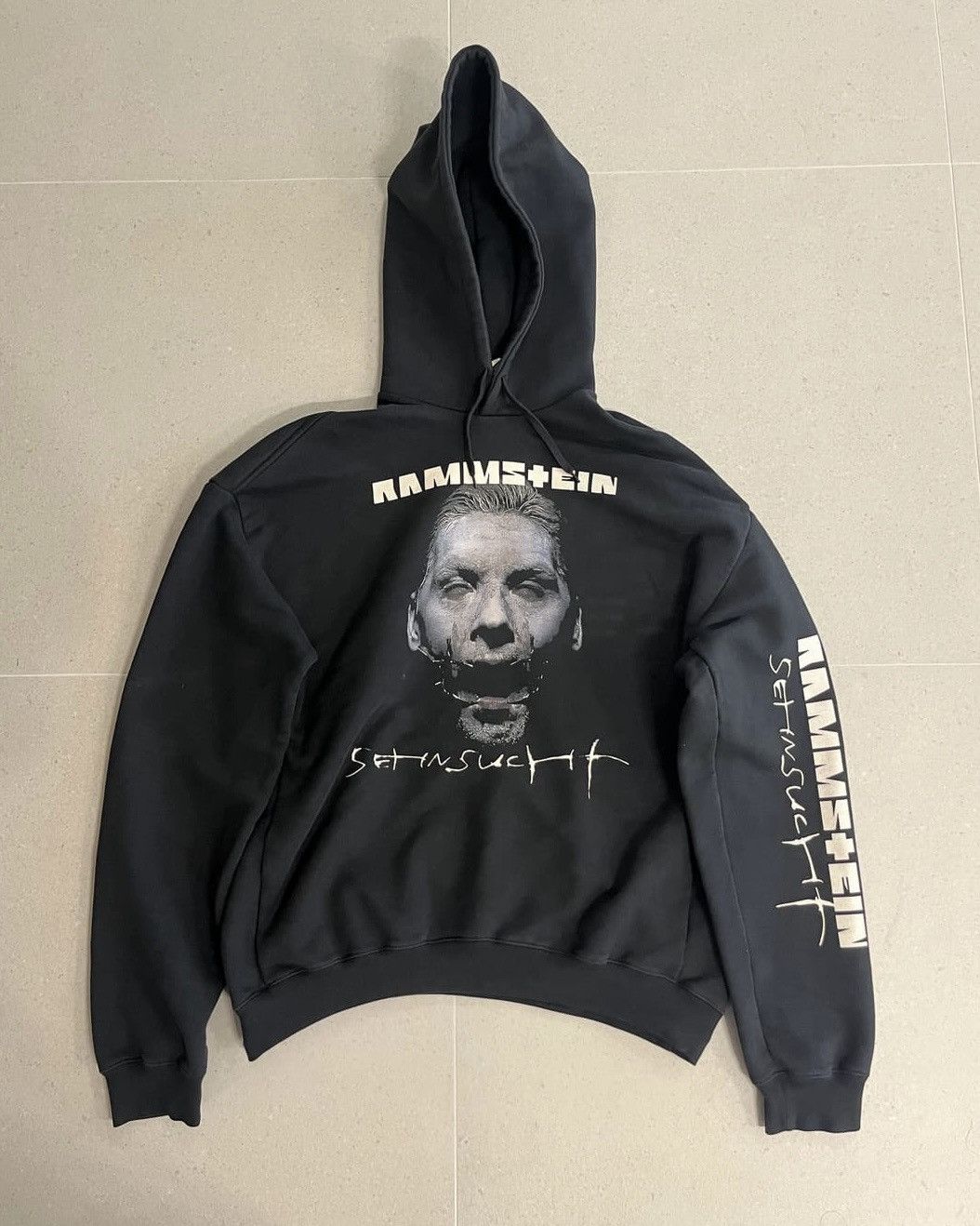 Vetements Rammstein Hoodie | Grailed