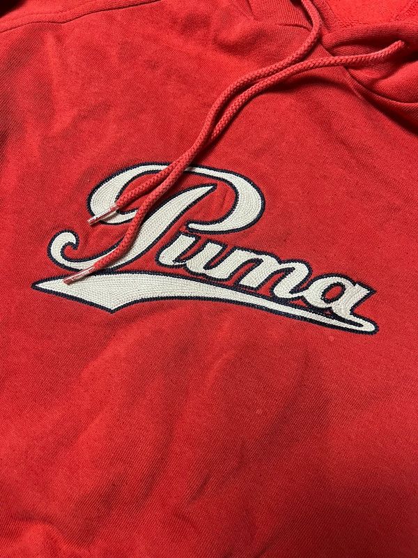 Puma × Vintage Red Vintage 00s Hoodie Puma - Size M Size US M / EU 48-50 / 2 - 3 Thumbnail