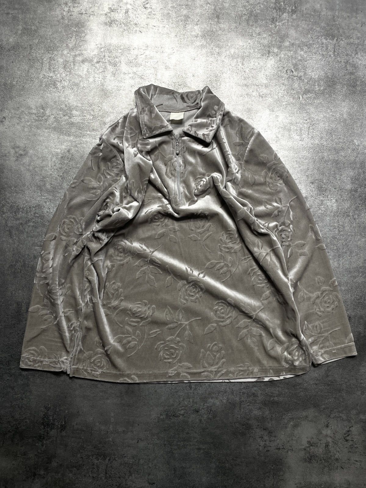 Vintage 🔥RARE🔥Vintage Y2K Roses Avant Garde Sweatshirt Rare Cozy Size XL / US 12-14 / IT 48-50 - 1 Thumbnail