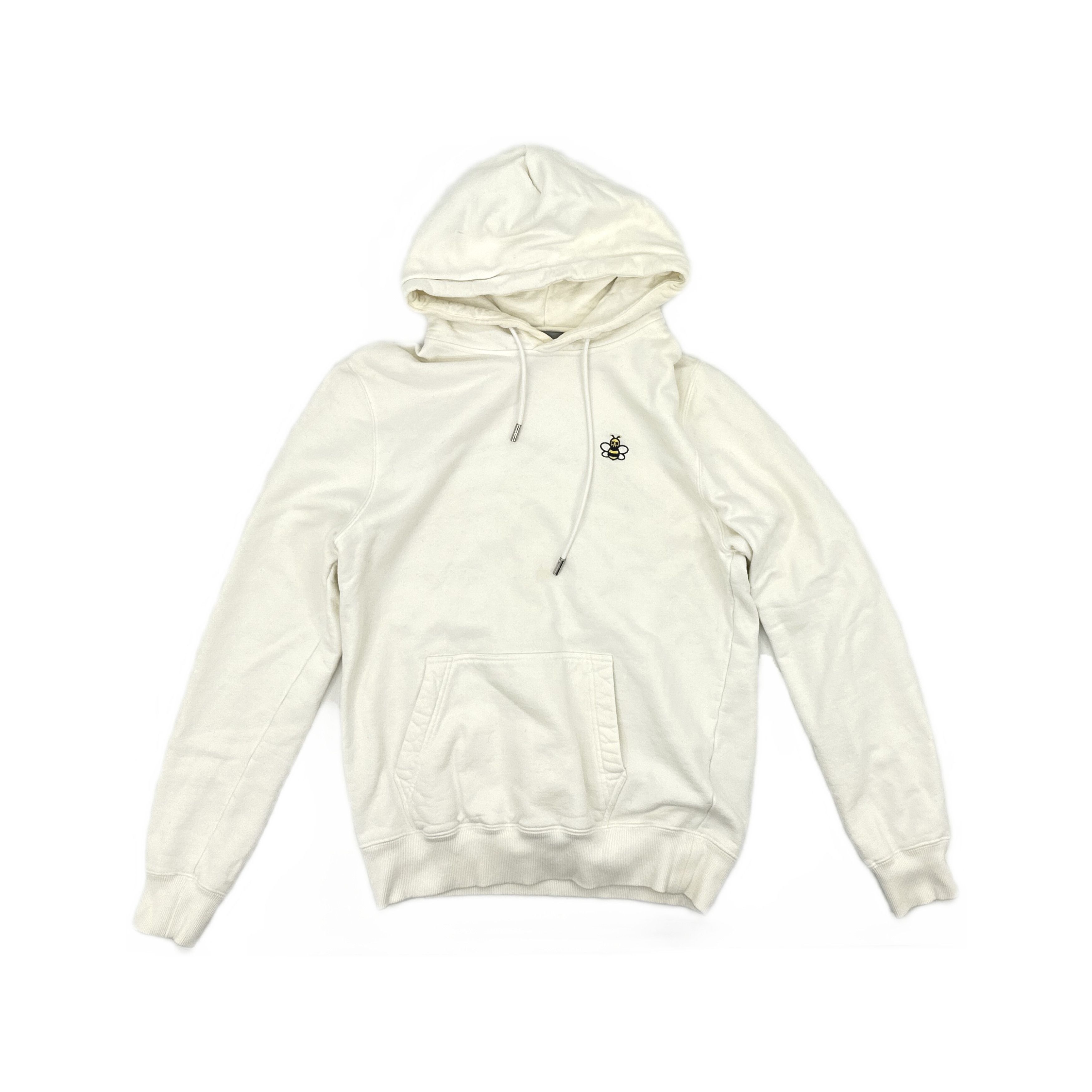 Dior Dior x KAWS Bee Embroidery Hoodie White S Size US S / EU 44-46 / 1 - 1 Thumbnail