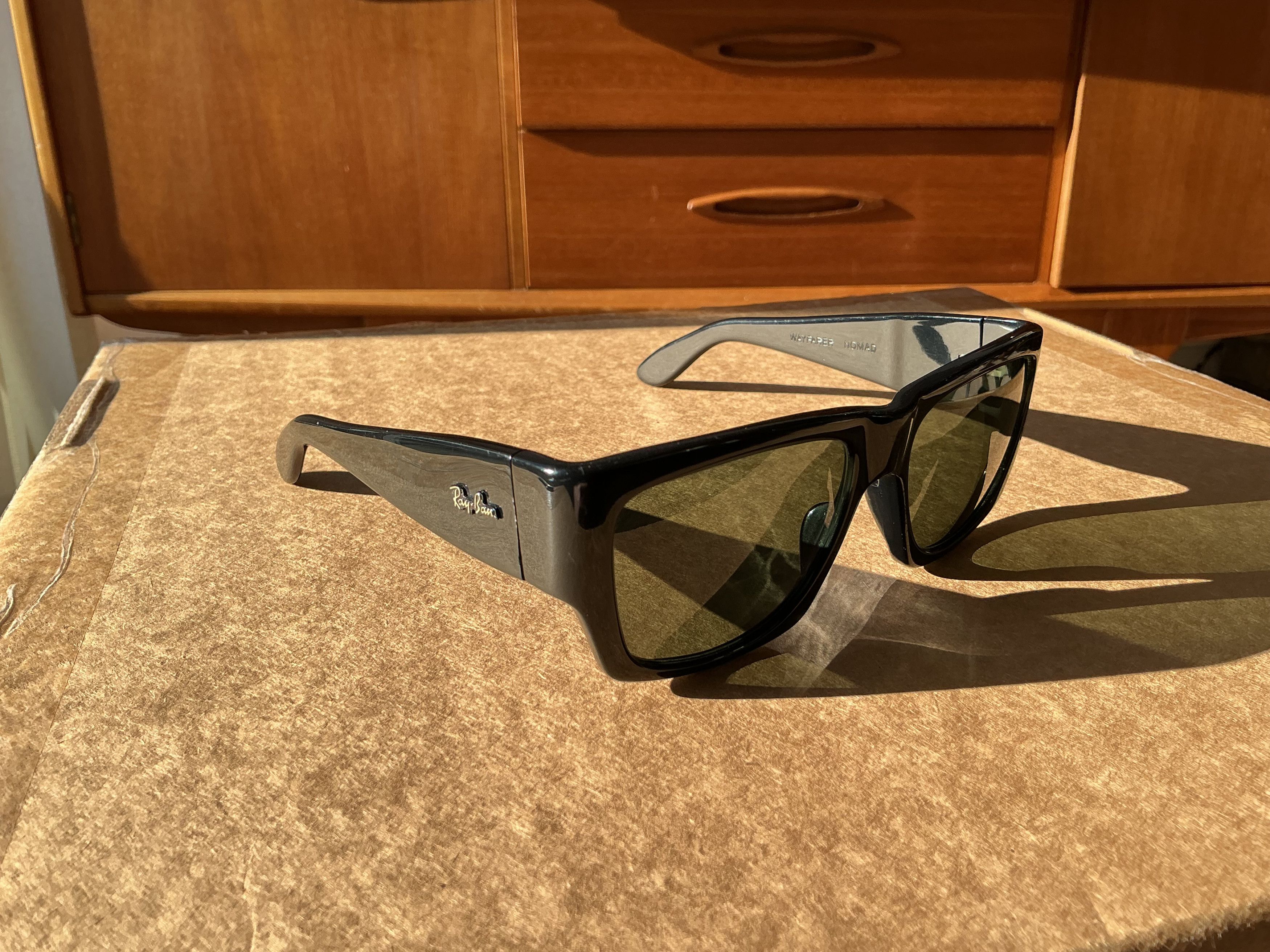 Bausch & Lomb × RayBan Very Rare Chunky RayBan B&L Wayfarer Nomad sunglasses Size ONE SIZE - 2 Thumbnail