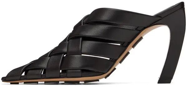 Bottega Veneta o1loc1c0824 Alfie Mules in Black Size US 10 / IT 40 - 3 Thumbnail