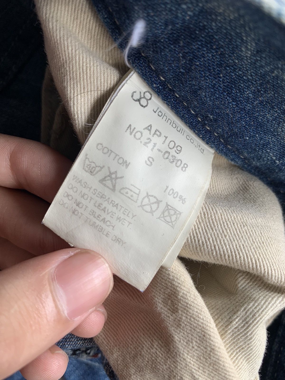 Japanese Brand × Vintage Johnbull Buckle Back Selvedge Jeans Denim Size US 29 - 12 Thumbnail