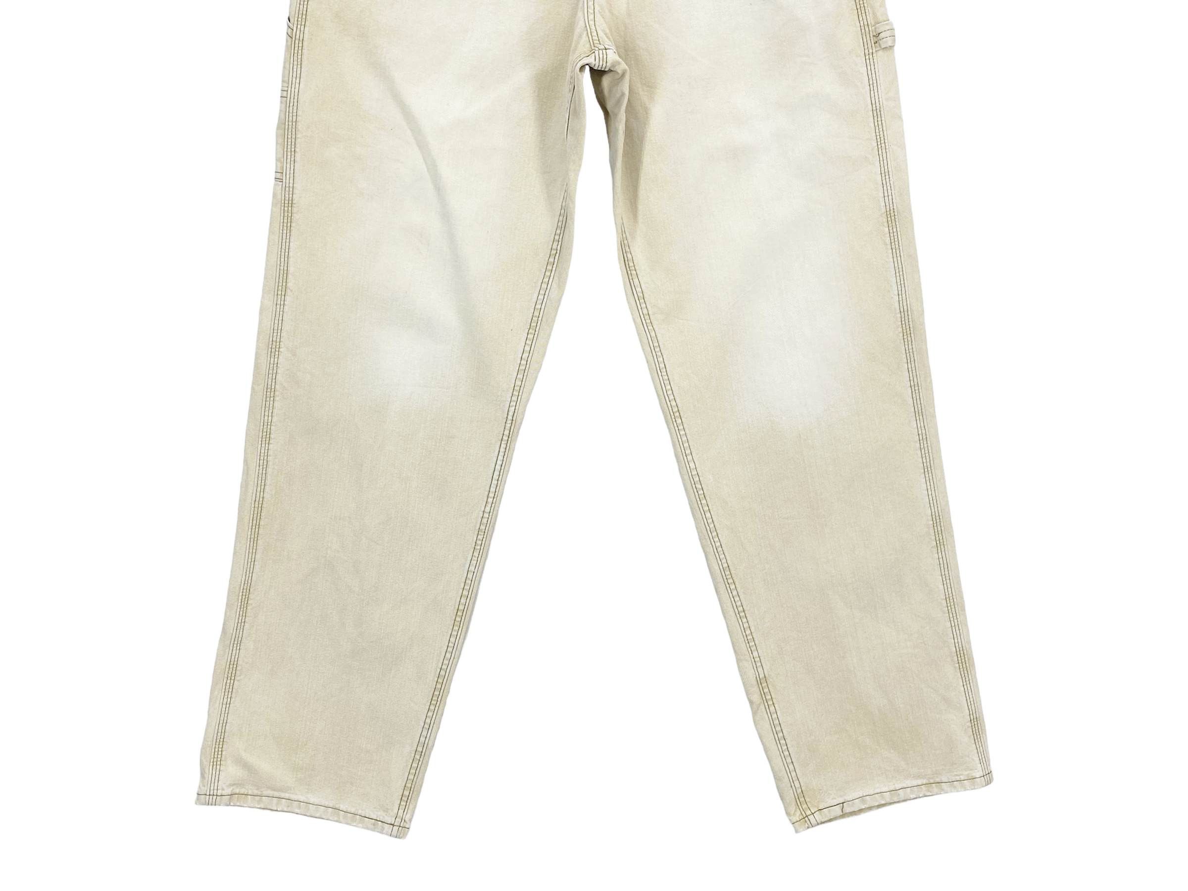 Japanese Brand Vintage Lee Carpenter Light Wash Denim Jeans Size US 35 - 8 Thumbnail