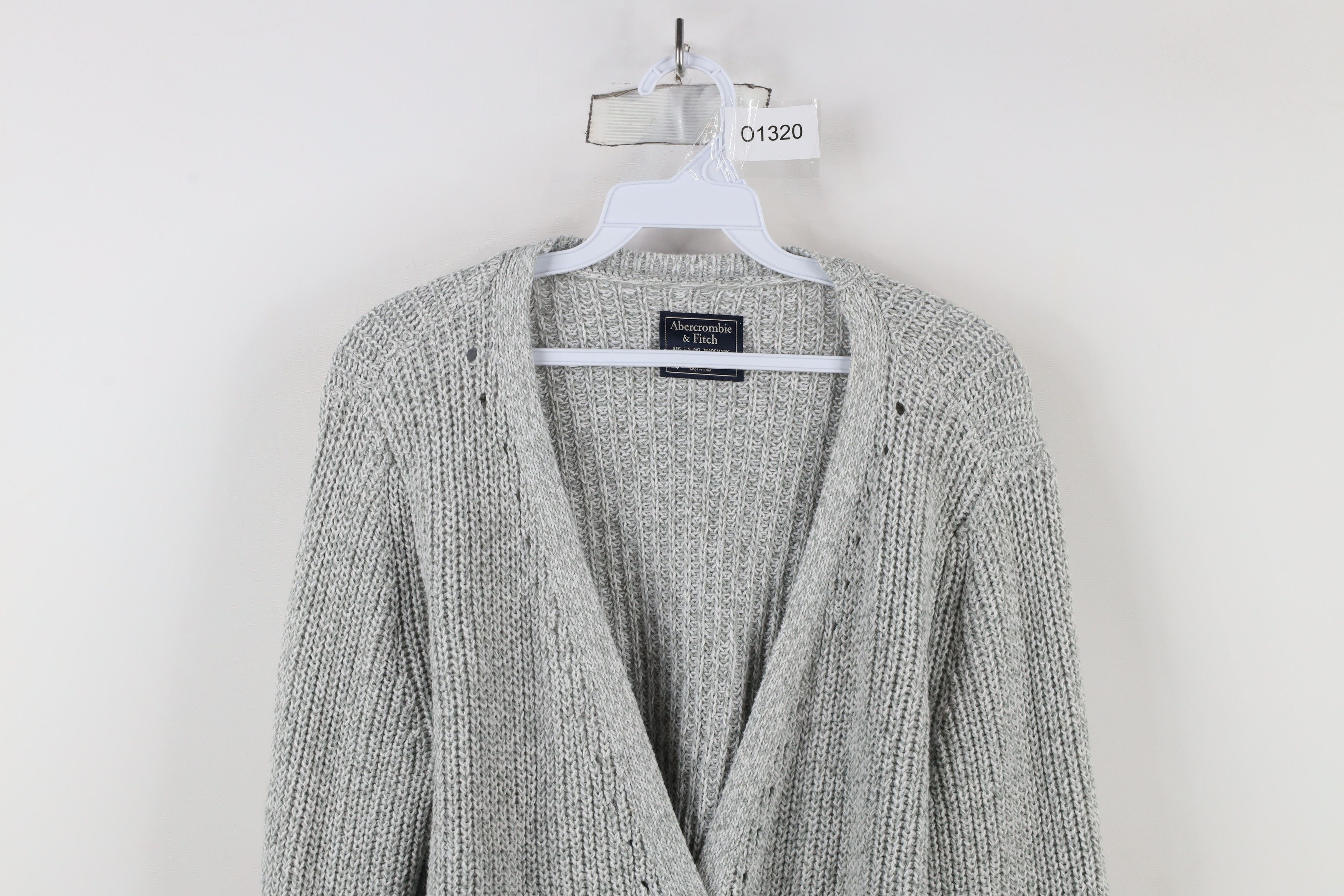 Abercrombie & Fitch × Vintage Vintage Y2K Abercrombie & Fitch Bella Ribbed Knit Sweater Size L / US 10 / IT 46 - 2 Thumbnail