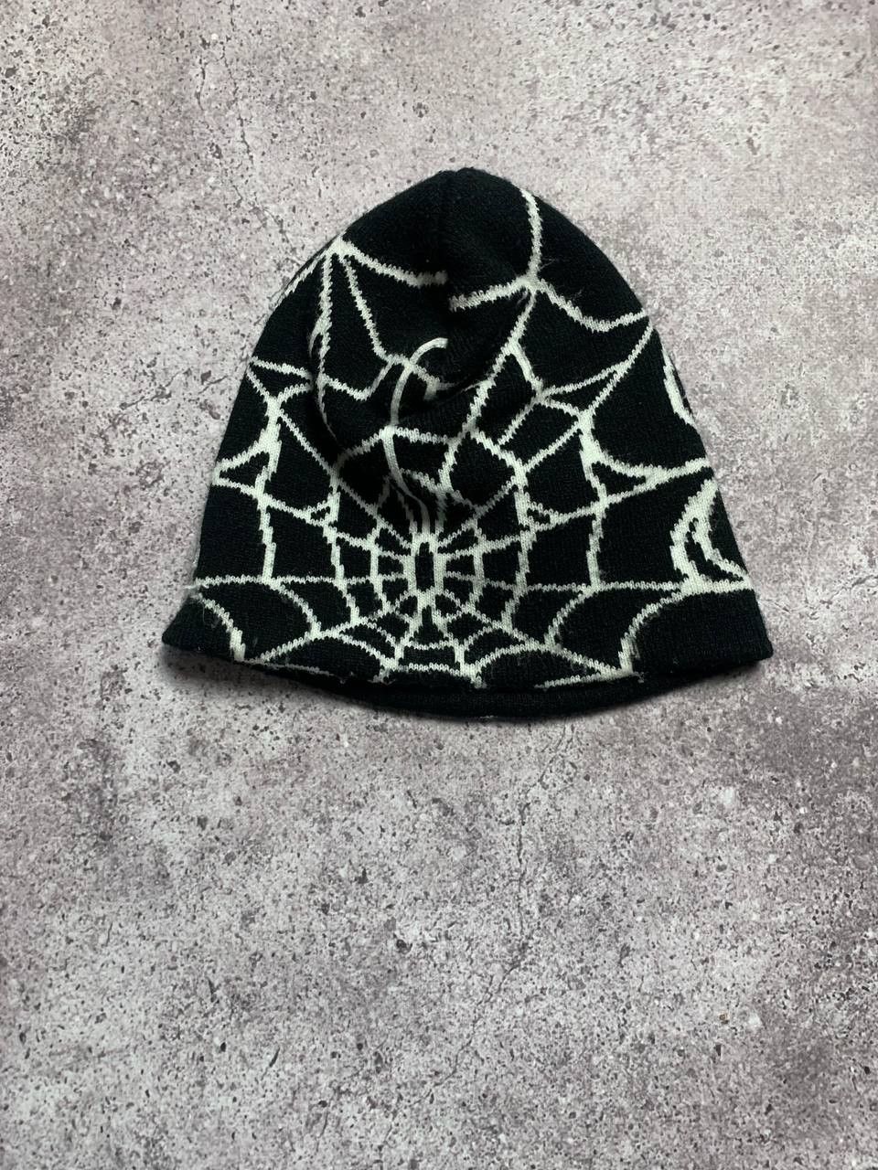 Other Spider Web Y2K Vintage Beanie Hat Spider-Man style Size ONE SIZE - 3 Thumbnail