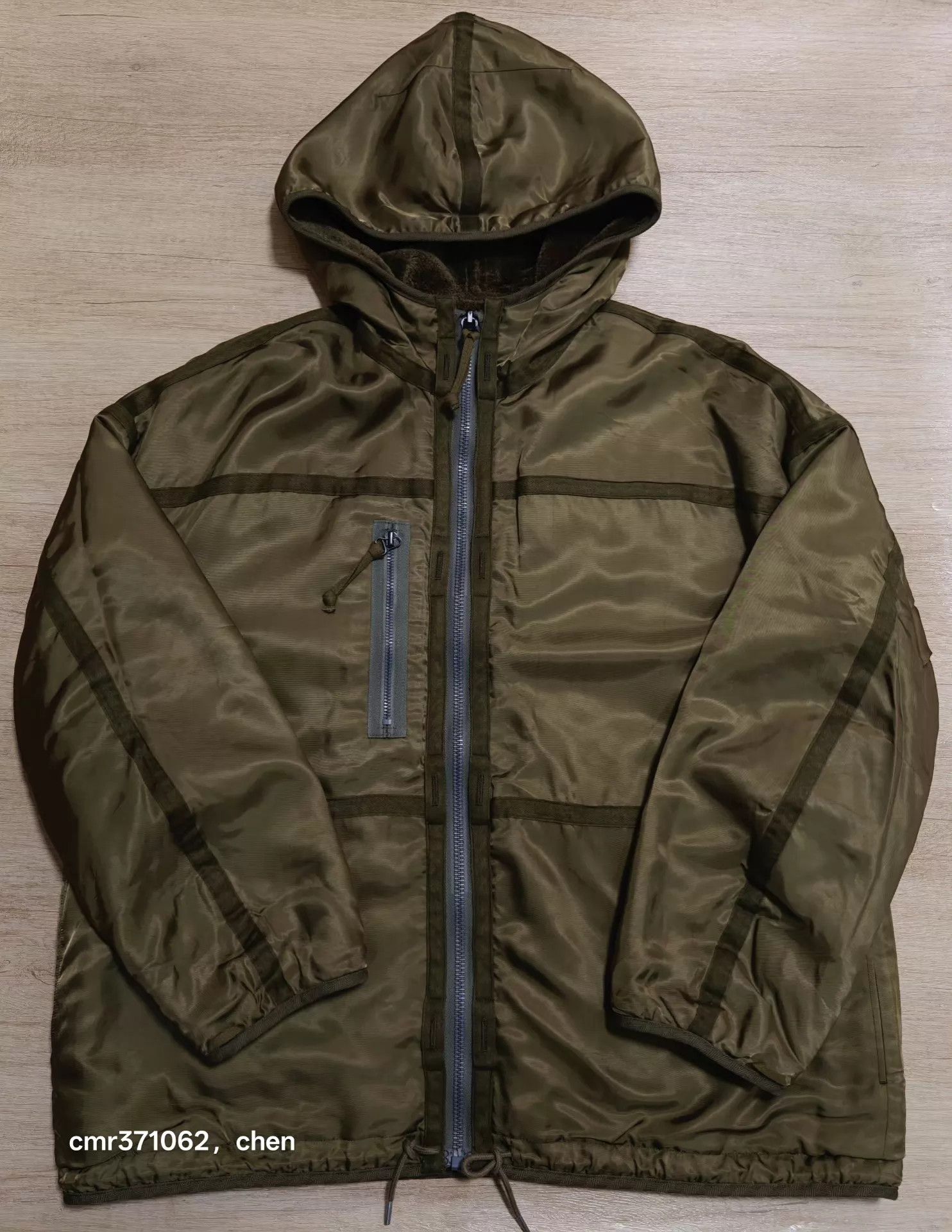 Visvim VISVIM 22aw GREELY COMBAT PARKA F.Z. Khaki 2-Way Wool Fleece Size US M / EU 48-50 / 2 - 4 Thumbnail