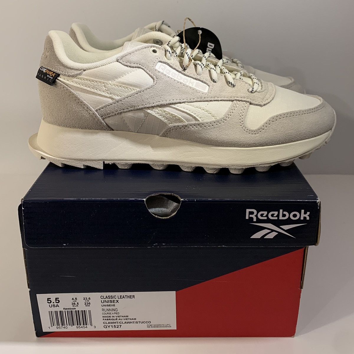 Reebok Footwear Men Classic Leather Shoes Clawht/Clawht/Stucco