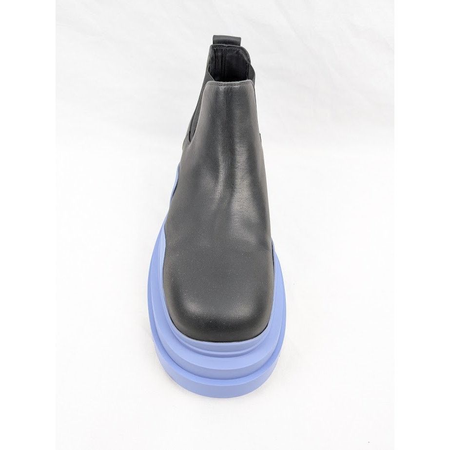 Bottega Veneta o1rshd1 Military Calf The Tire Boots in Black/Purple Size US 11 / EU 44 - 5 Thumbnail