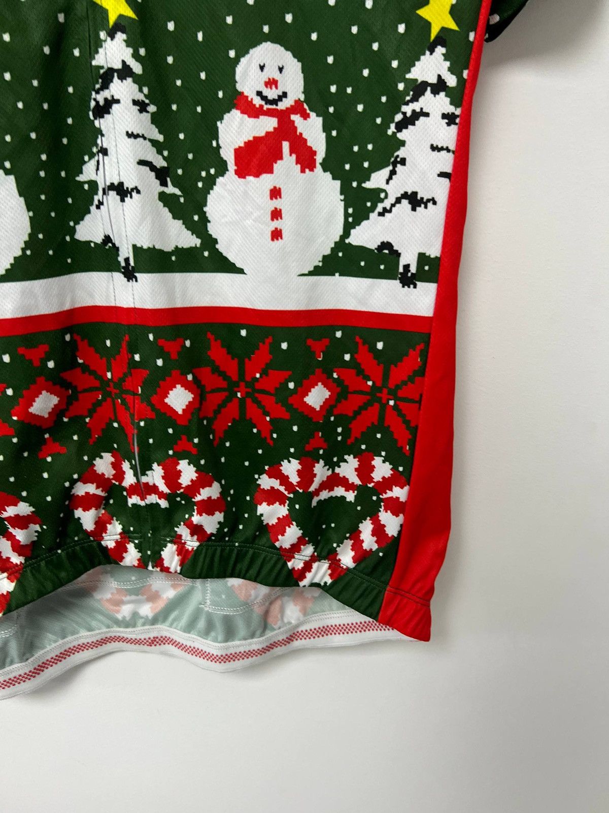 Other Vintage Christmas Holiday Cycling Jersey Racing Bicycle XL Size US XL / EU 56 / 4 - 9 Thumbnail