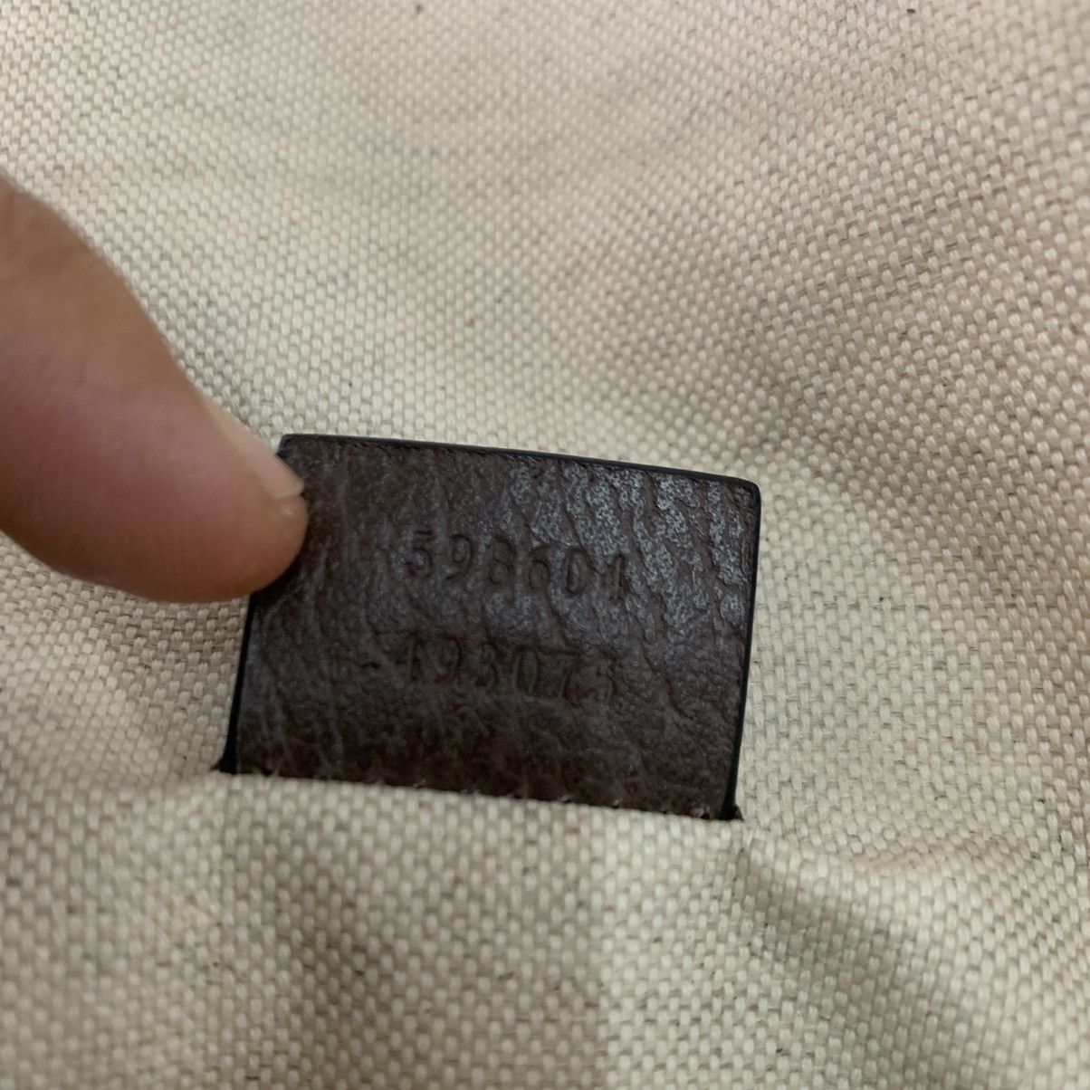 Gucci GUCCI GG MONOGRAM SLING BAG PRE-OWNED Size ONE SIZE - 18 Thumbnail