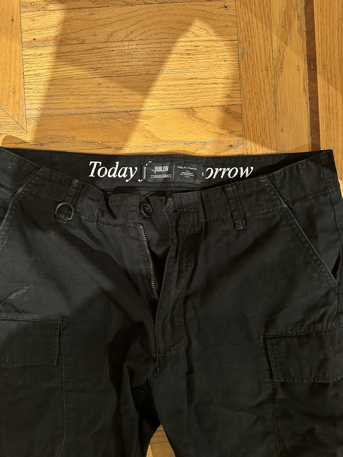 Publish Publish Brand Mens Sturdy Classic Cargo Pants Size US 32 / EU 48 - 2 Thumbnail