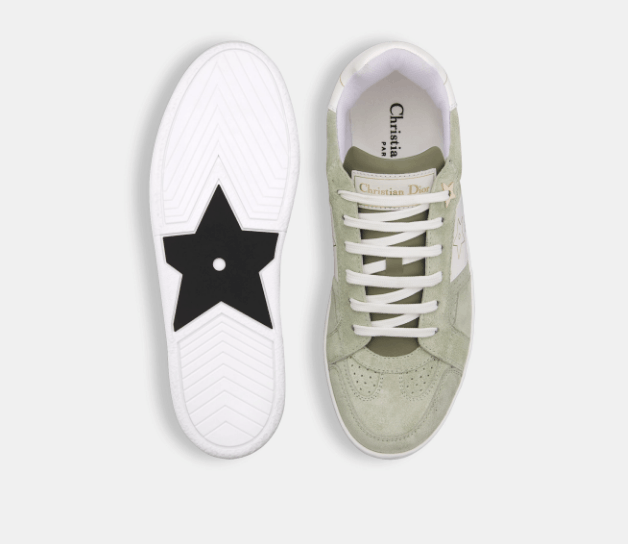 Dior o1w1db10525 KCK399 Dior Star Sneakers in Green/White Size US 10 / IT 40 - 4 Thumbnail