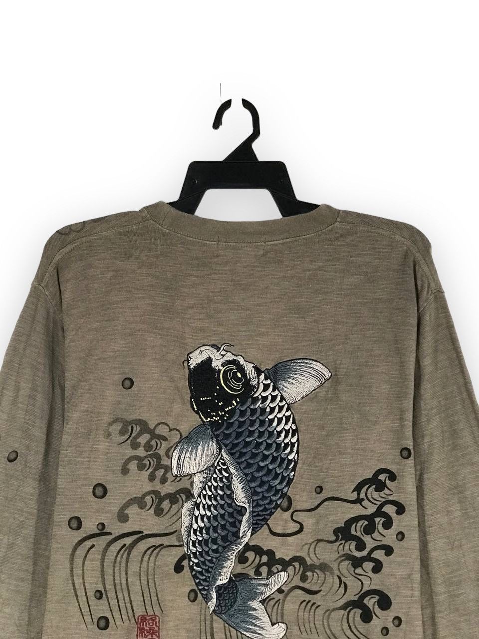 Japanese Brand Karakuri koi fish sukajan Size US L / EU 52-54 / 3 - 5 Thumbnail