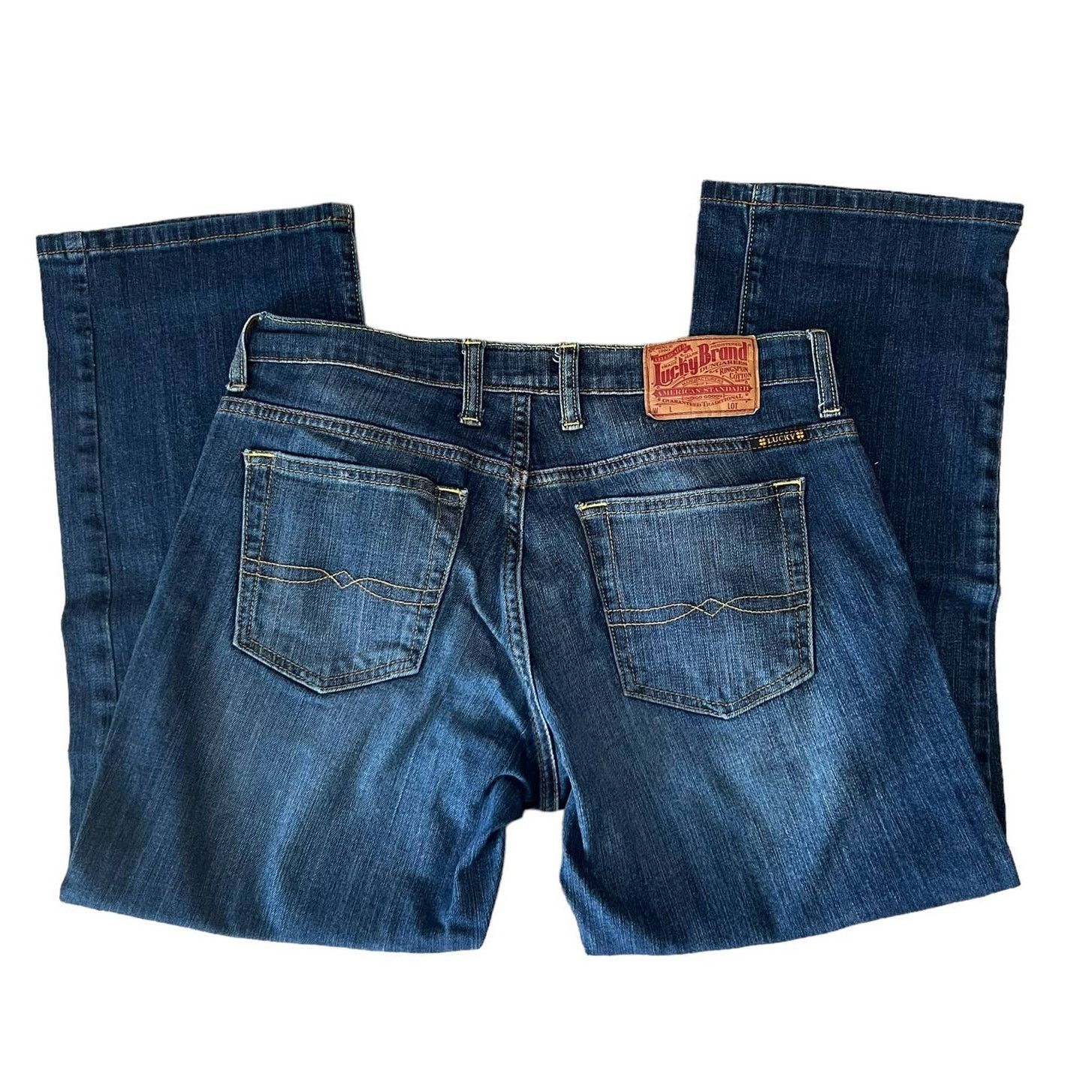 Lucky Brand Lucky Brand Dark Wash Easy Rider Crop Jeans 6 Size 28" / US 6 / IT 42 - 2 Thumbnail