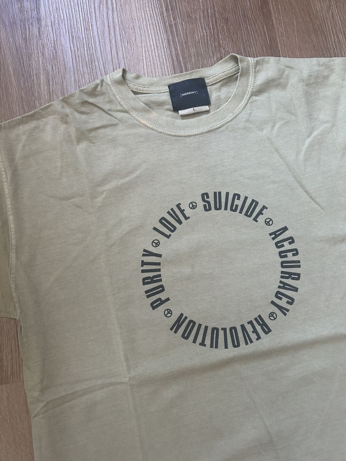 Midnight Studios Midnight Studios Logo Tee Olive Large Size US L / EU 52-54 / 3 - 2 Thumbnail