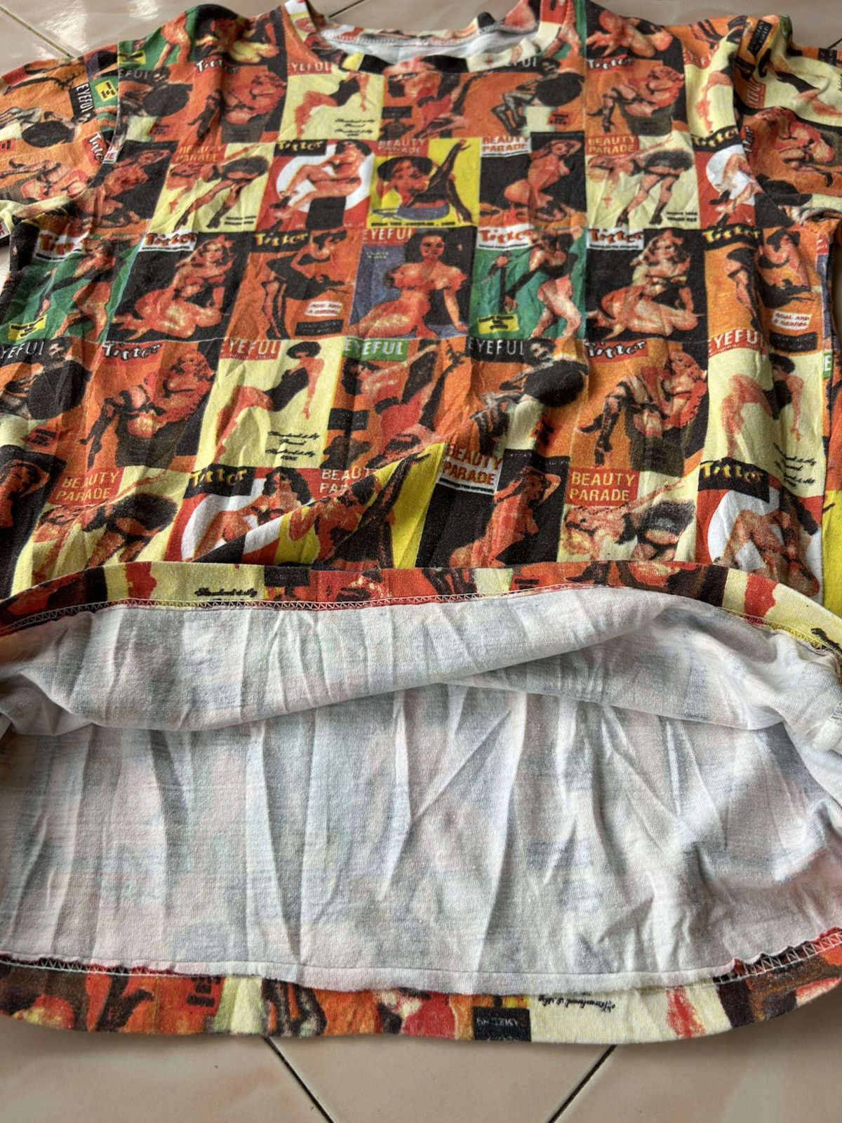 Hot Model Sex × Japanese Brand Beauty Parade Hot Sexy Girls Fullprinted Tshirt Size US S / EU 44-46 / 1 - 5 Thumbnail