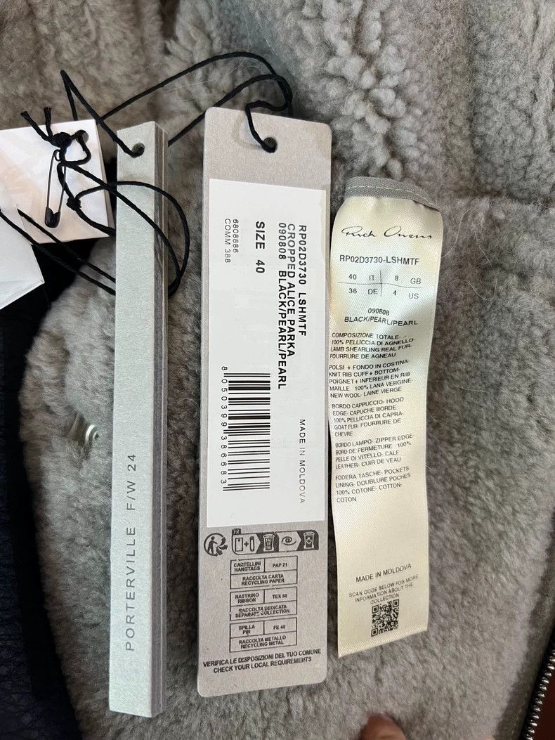 Rick Owens Rick Owens Heavy fur integrate zipper big hat coat 2506-Nex Size S / US 4 / IT 40 - 9 Thumbnail
