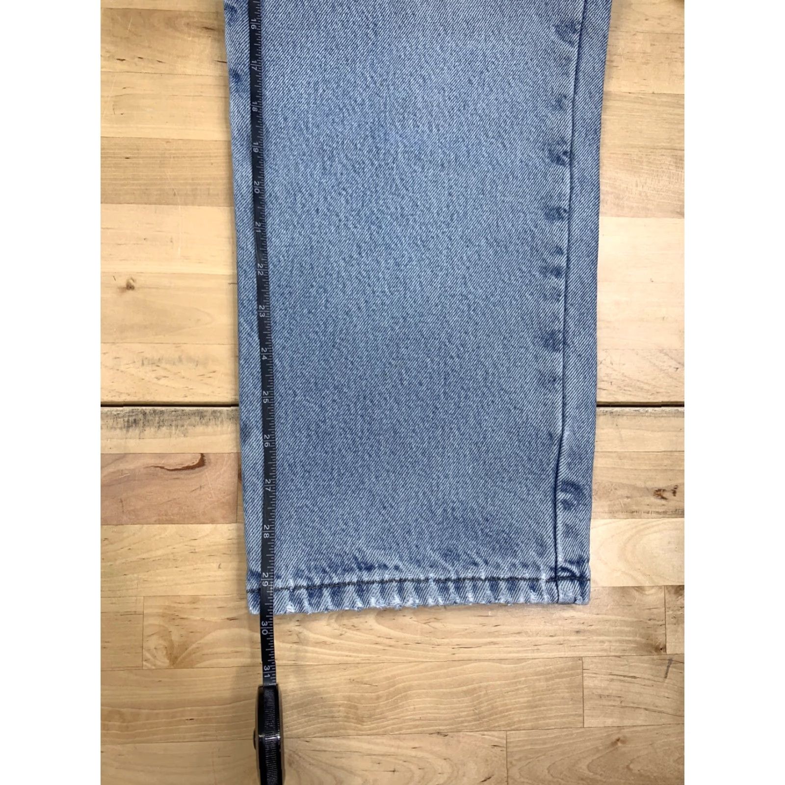 Vintage VINTAGE L.L. Bean Denim Jeans Flat-Faced Plaid Lined Mens 36x30 Classic Fit 90s USA Nature Corduroy? Size US 36 / EU 52 - 6 Thumbnail