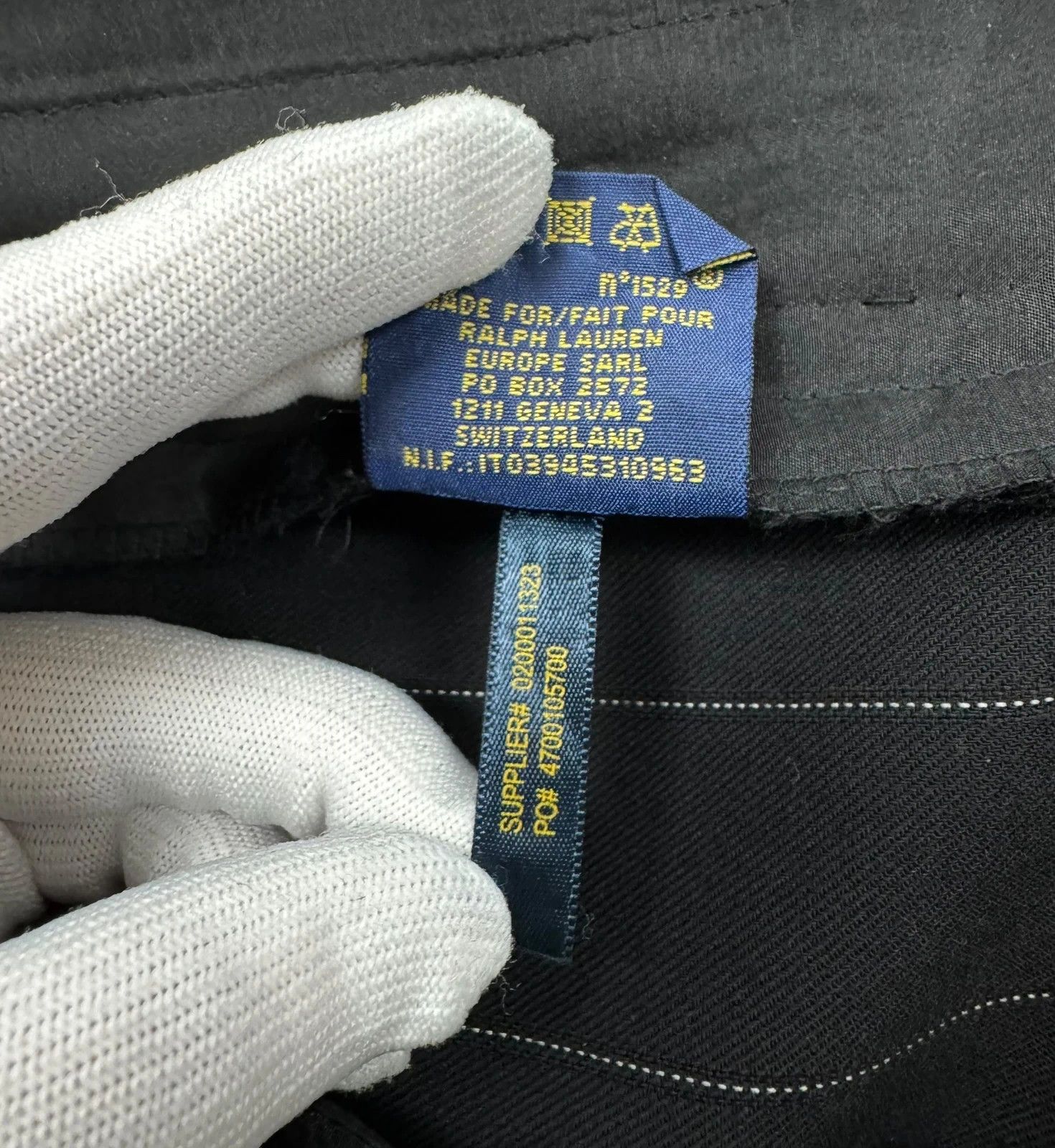 Polo Ralph Lauren Polo Ralph Lauren Striped Wool Dress Pants size 10 Size 32" / US 10 / IT 46 - 12 Thumbnail