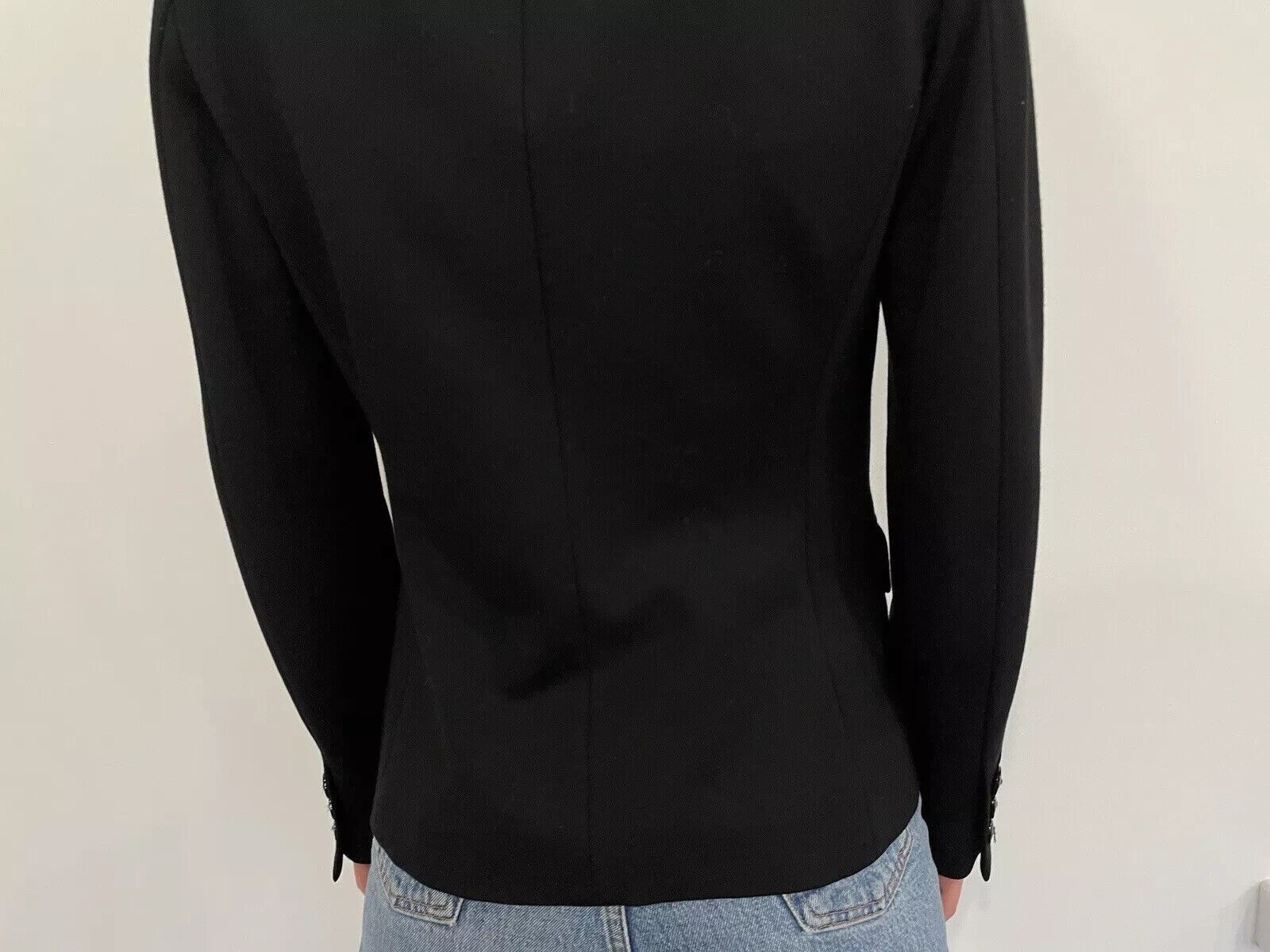 Moschino Moschino Cheap and Chick Rayon Blazer Womens Jacket Coat Size S / US 4 / IT 40 - 6 Thumbnail