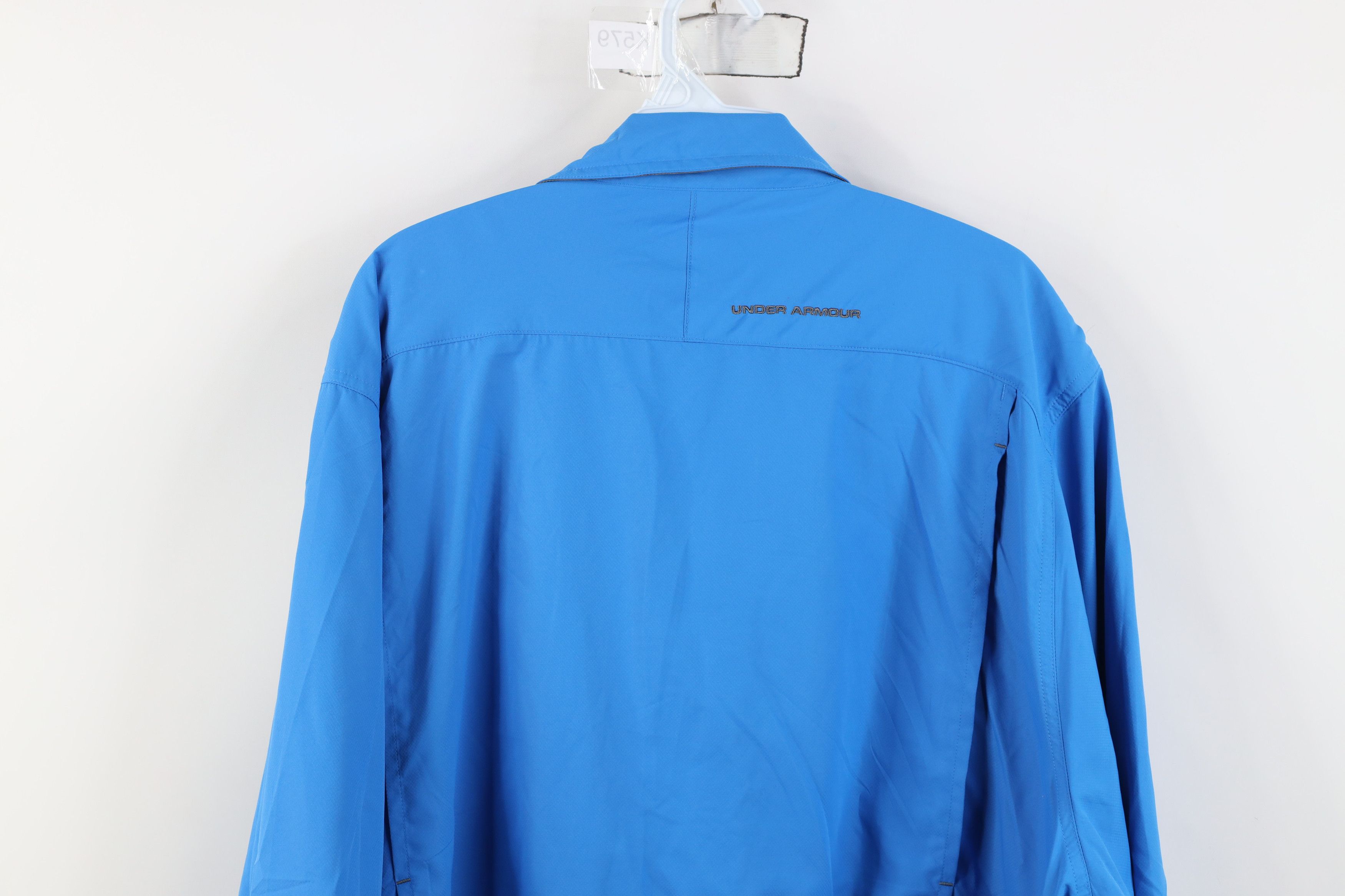 Under Armour Under Armour Woven Short Sleeve Collared Button Shirt Size US XXL / EU 58 / 5 - 14 Thumbnail